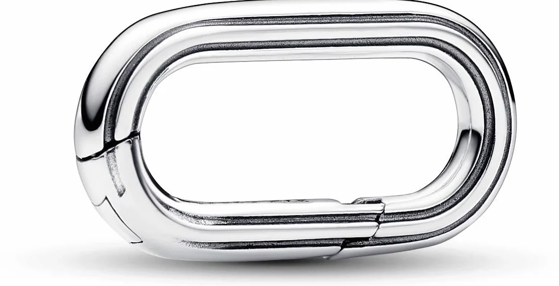 PANDORA ME Rechteckiger Zu Öffnender Link aus Sterling Silber, Kompatibel ME Armbändern, 793033C00