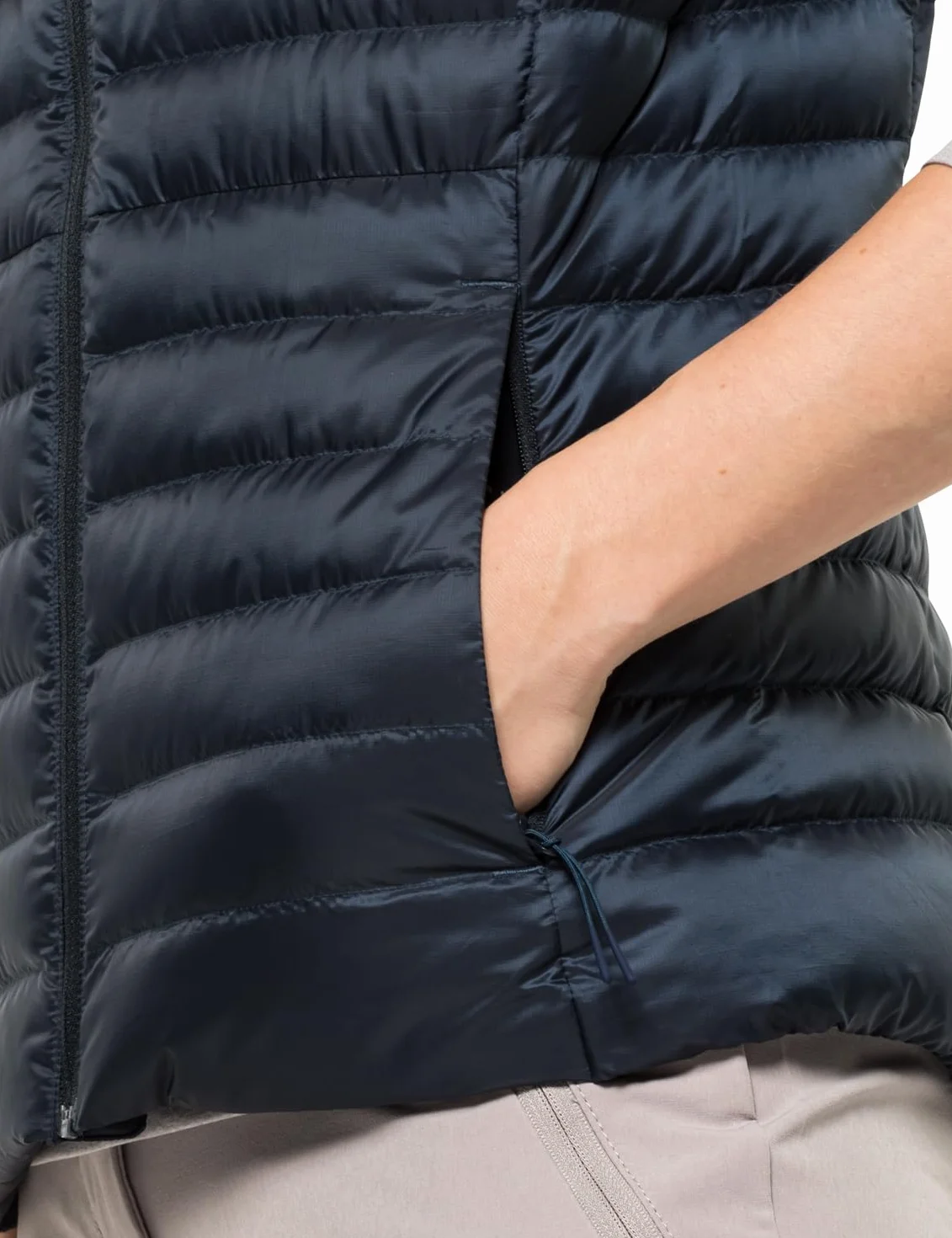 Jack Wolfskin Kamizelka Kobiety Pack & Go Down Vest W