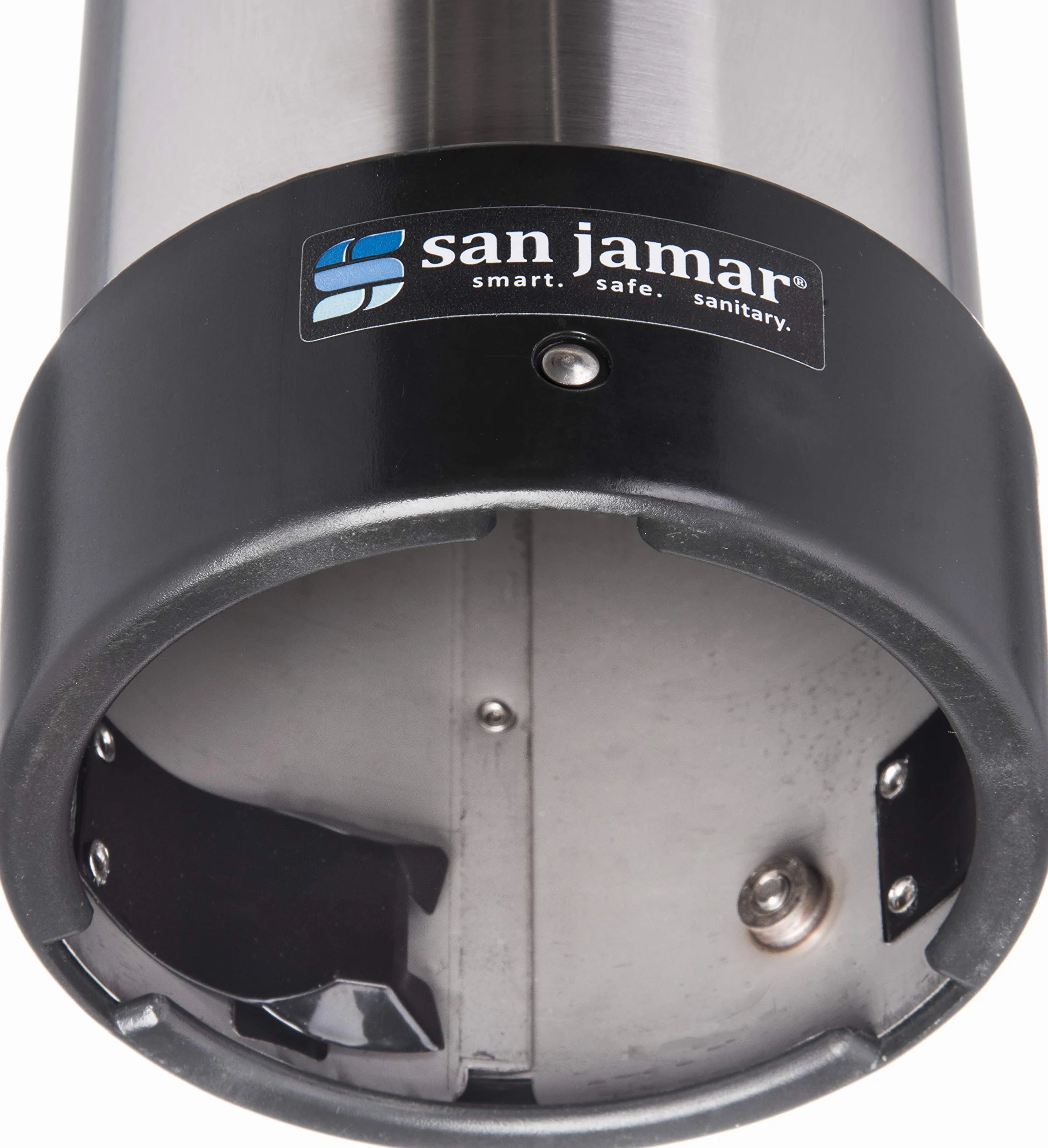 San Jamar C3400P kubek do napojów ze stali nierdzewnej do wyciągania, rozmiar kubka, 350-710 ml, średnica krawędzi 70-98 mm, długość rury 597 cm