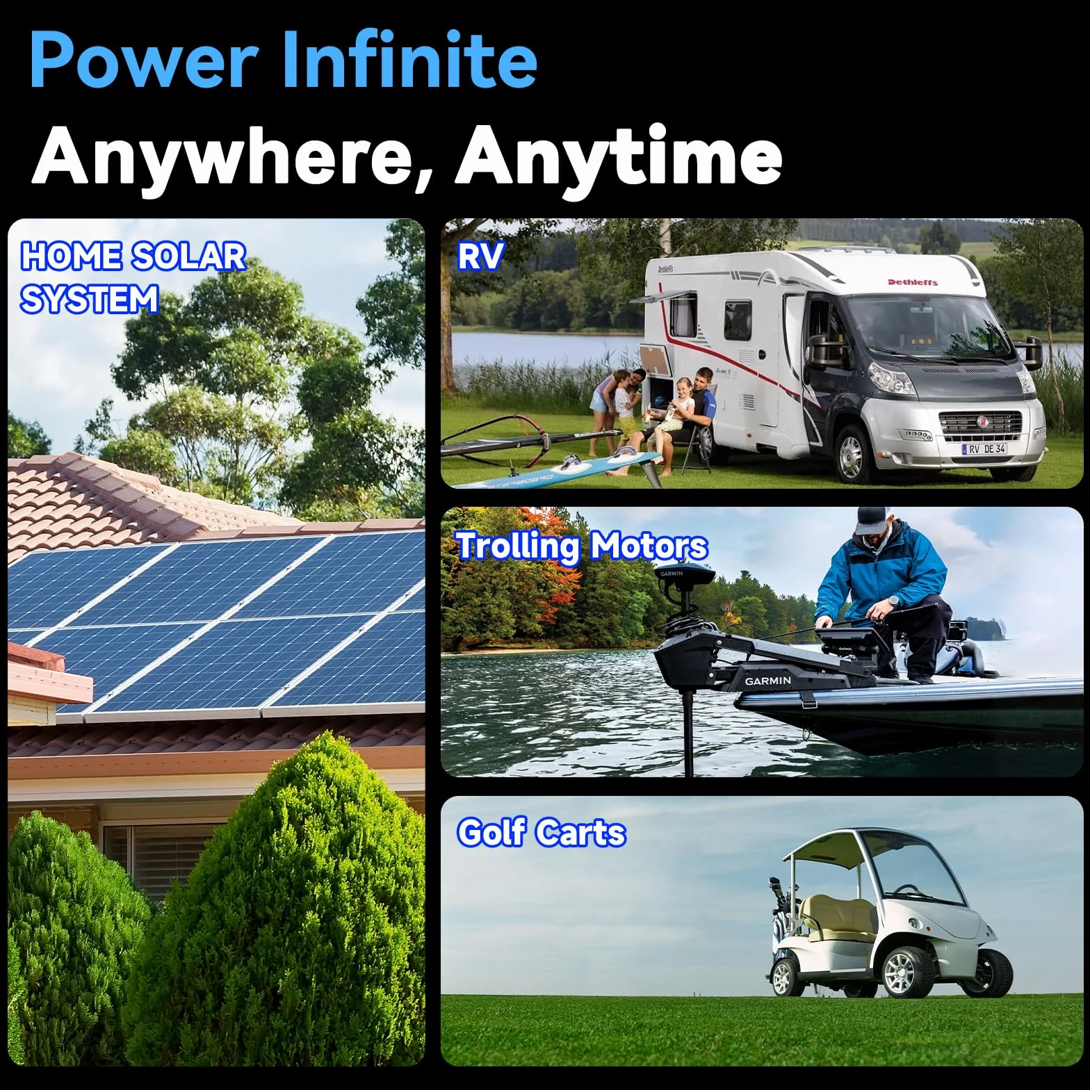 Wattcycle 12V 100Ah LiFePO4 Akumulator Litowy z Ogniwami EV-Grade A+, BMS 100A i Ochroną Niskiej Temperatury, Do 15000 Cykli, Idealny Do Kamperów, Systemów Solarnych, Off-Grid