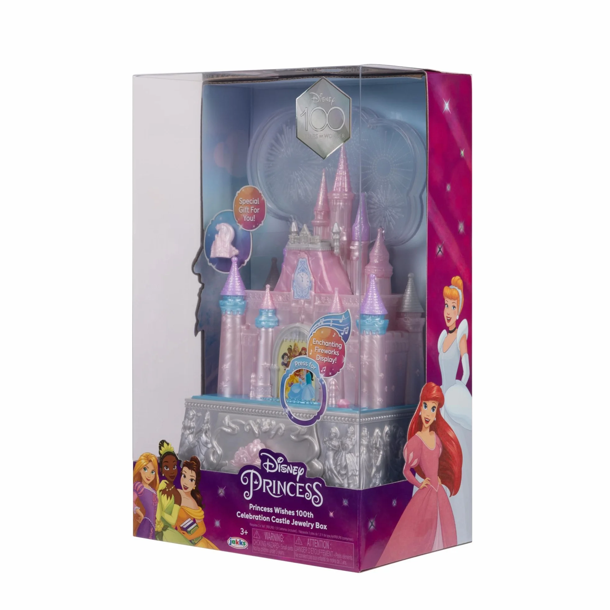 Disney Princess Skrzynka Życzeń z Biżuterią na 100-lecie