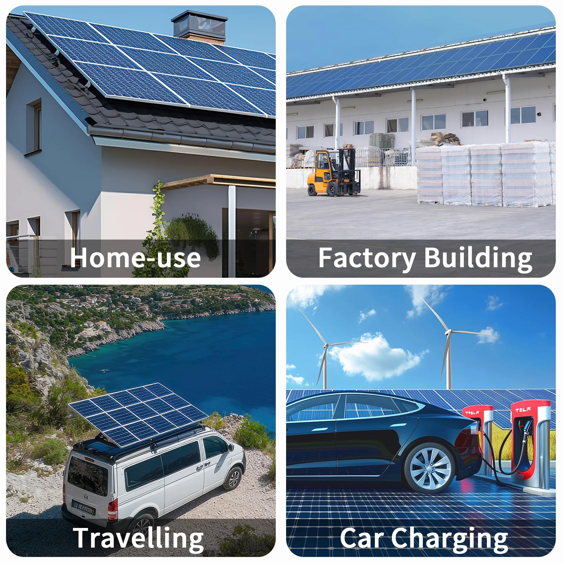RC Mikrofalownik 2000 W, wejście 26-60 V DC, falownik modułu PV, mikro-przetwornik MPPT, obsługuje zdalne monitorowanie WiFi