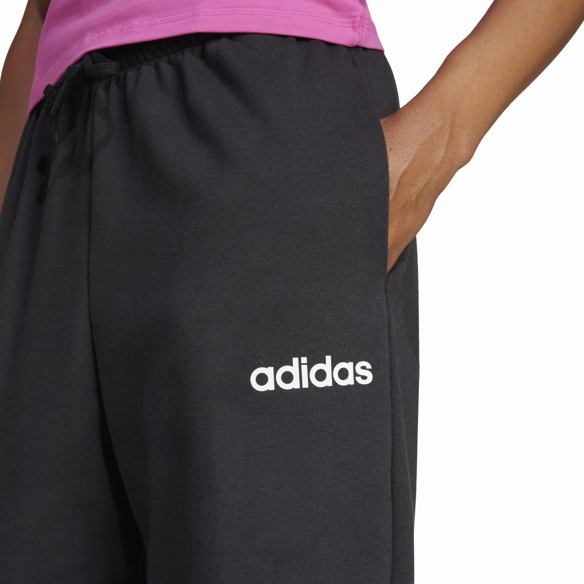 adidas Essentials Linear French Terry Cuffed Pants Spodnie Kobiety