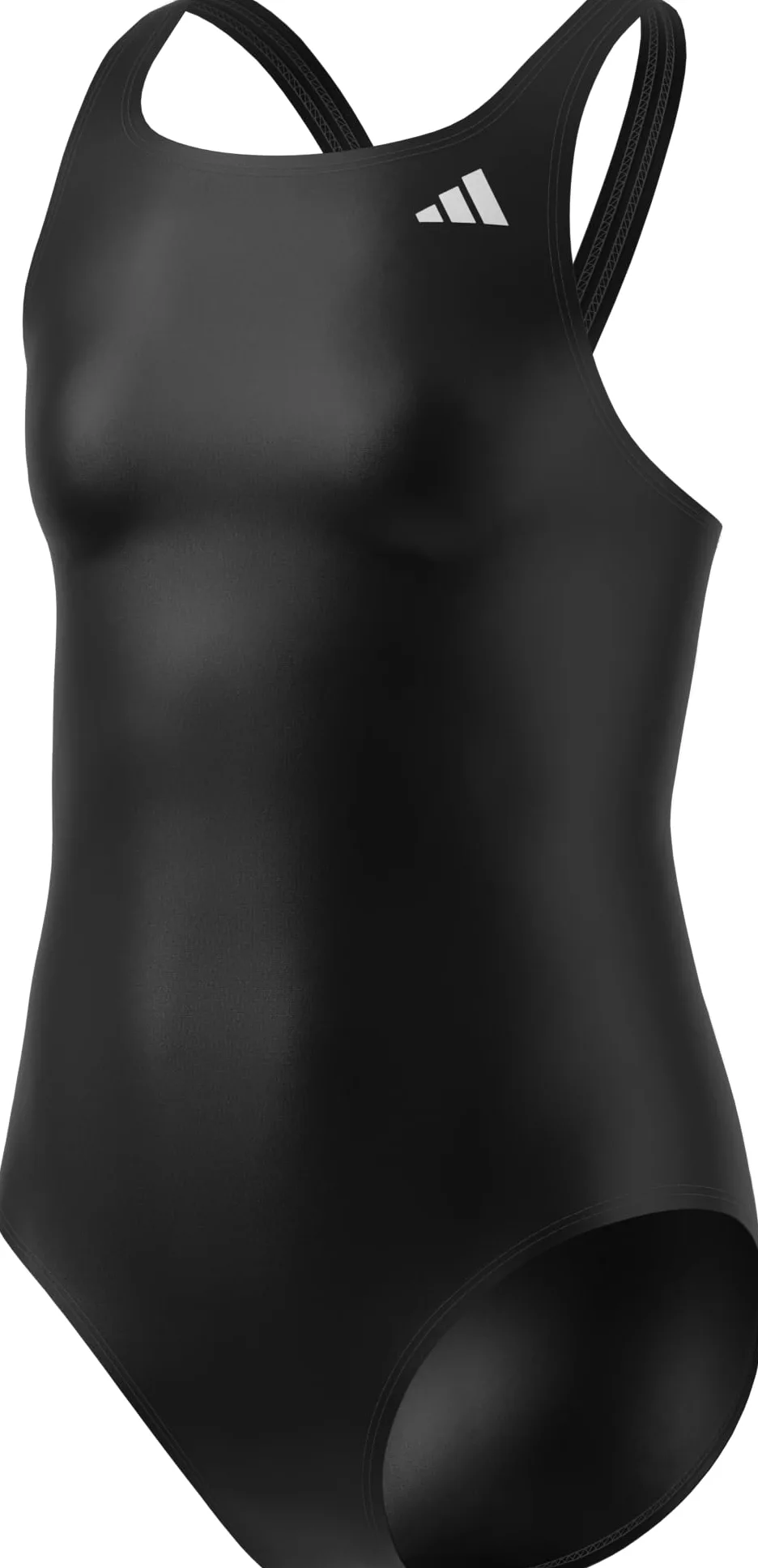 adidas Dziewczynki V-Back Swimsuit Kids Swimwear, Black, 11-12 Years