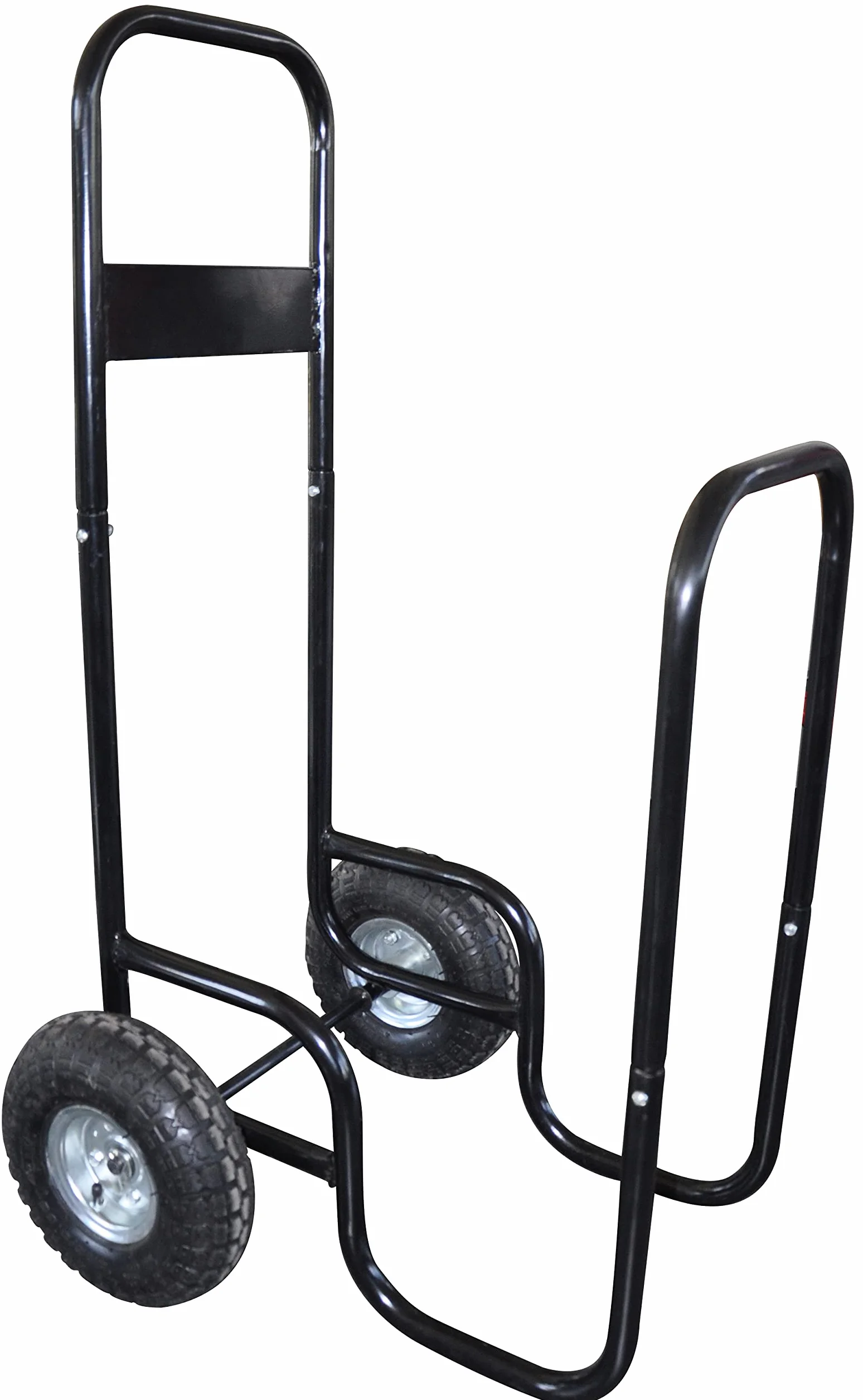 GREENSTAR - Wózek na słupki - z osłoną ochronną - Maks. pojemność 150kg - Ergonomiczna konstrukcja - nadmuchiwane koła - 60x52x108 cm