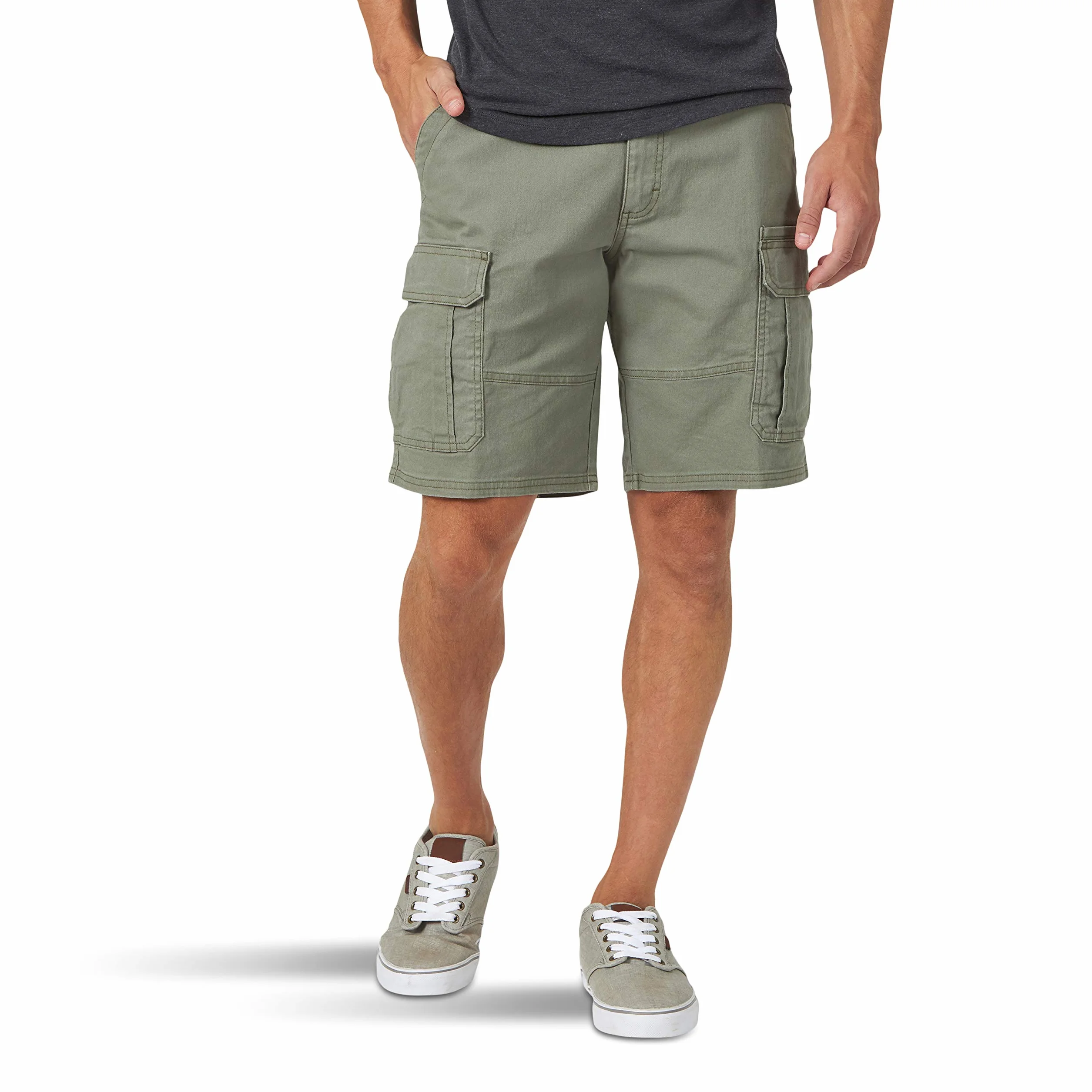 Wrangler Authentics Męskie klasyczne szorty cargo ze stretchem, 33