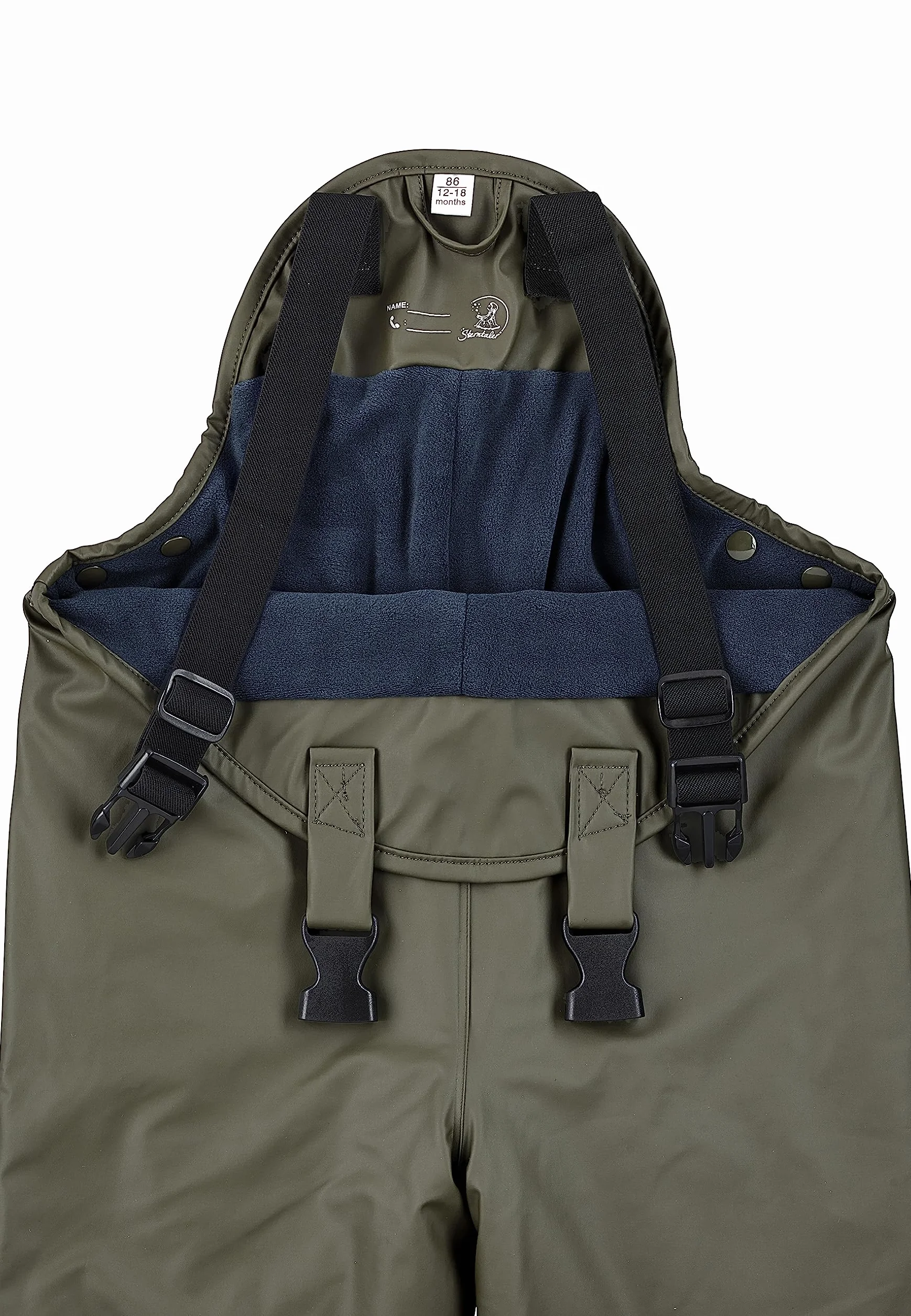 Sterntaler Regenträgerhose Gefüttert Spodnie przeciwdeszczowe z podszewką Chłopcy