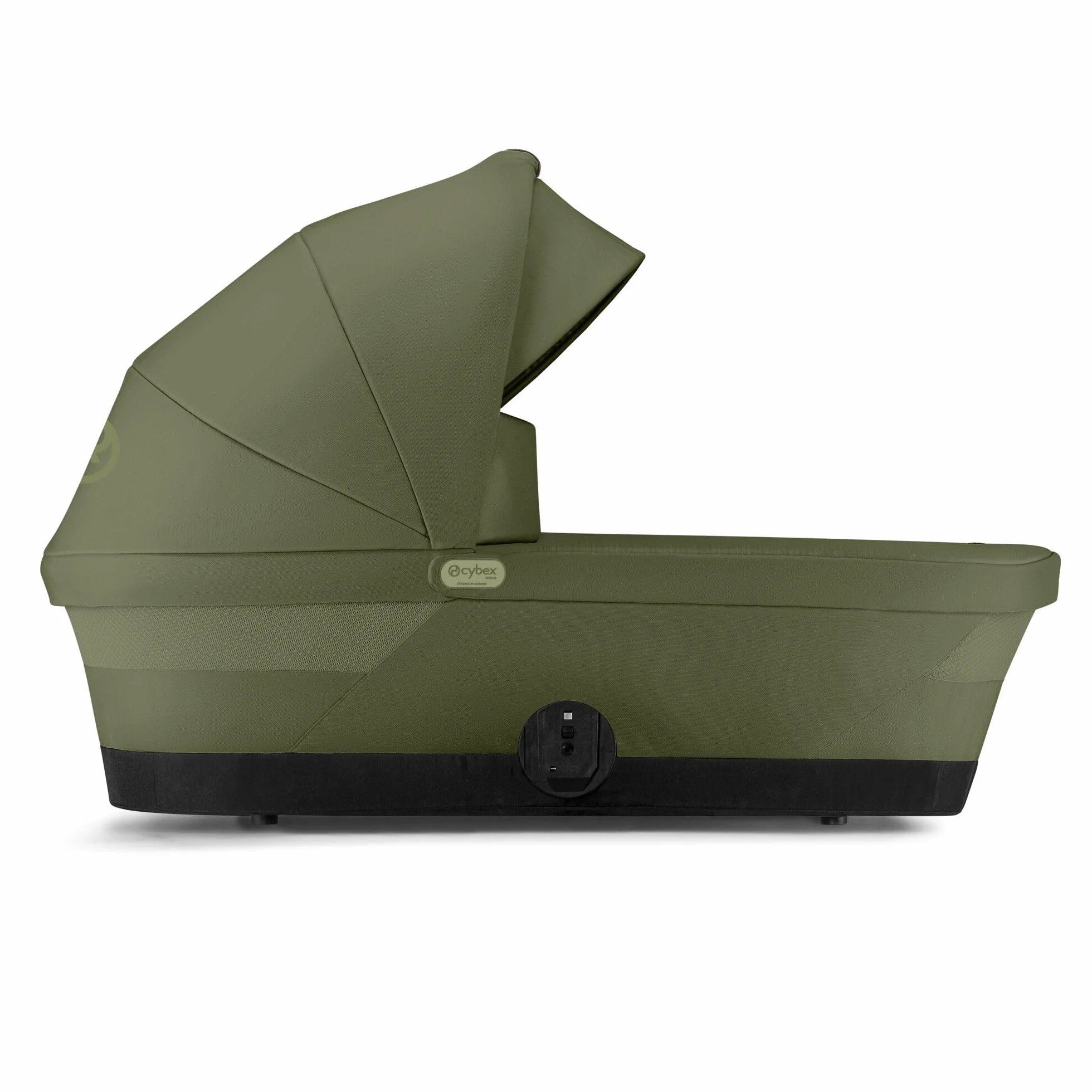 CYBEX Gold Gondola do łóżeczka GAZELLE S, Od urodzenia do ok. 6 miesięcy (max. 9 kg), Dla CYBEX Gazelle S i e-Gazelle S, Moss Green