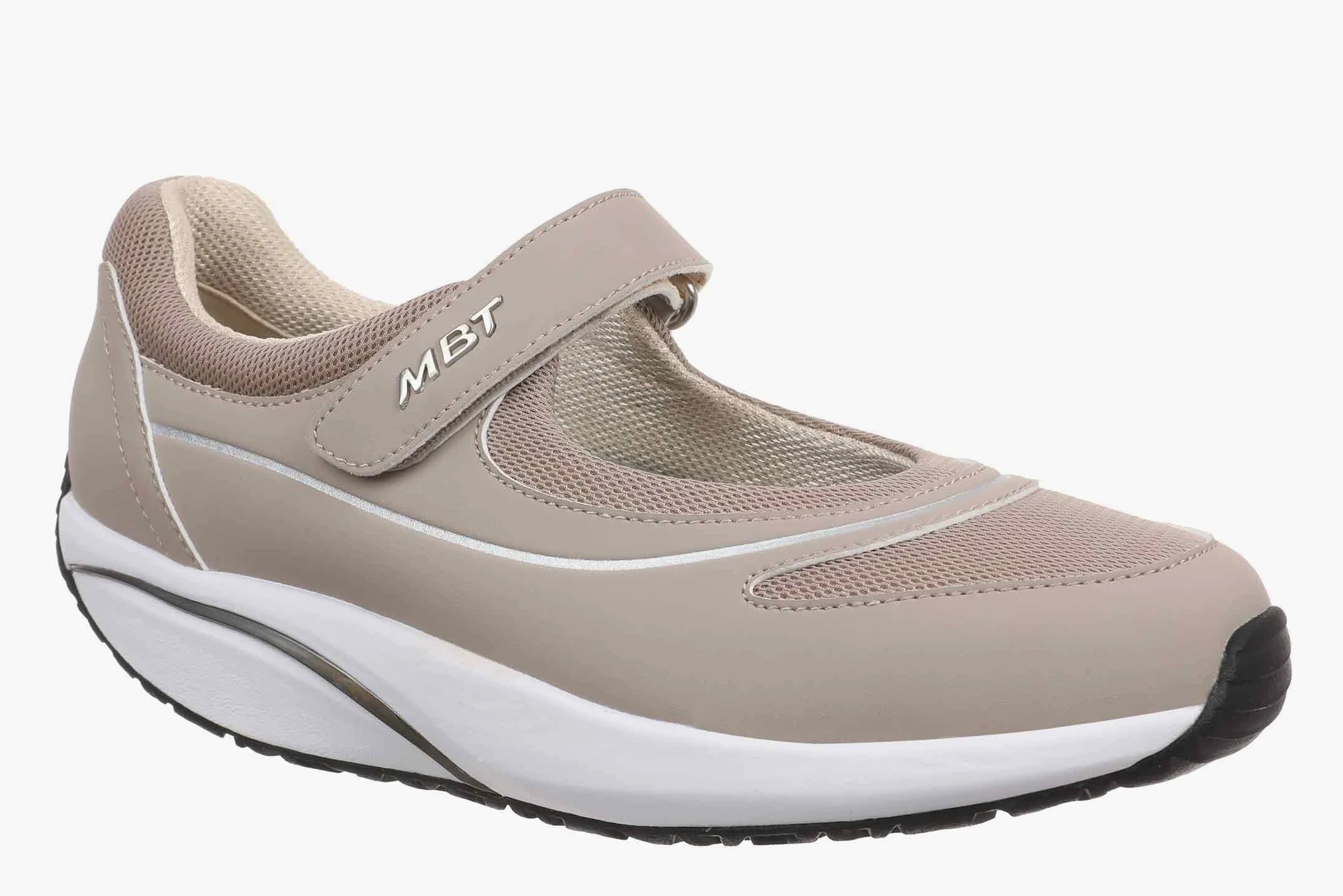 MBT BARIDI 2 damskie baleriny sportowe anatomiczne wygodne buty do chodzenia fizjologiczne wygodne buty do chodzenia z zakrzywioną podeszwą komfort i stabilność. Mokasyny na co dzień z zamknięciem