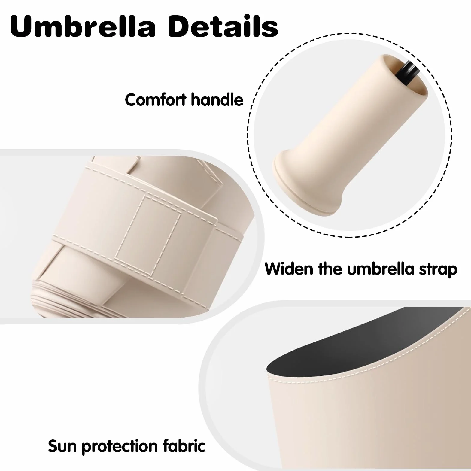 Mini Parasol Kieszonkowy, Składany Parasol Przeciwwiatrowy, Parasol Przeciwsłoneczny, Codzienne Podróże, Zawiera Pudełko Do Przechowywania, Chowany Uchwyt, Unisex