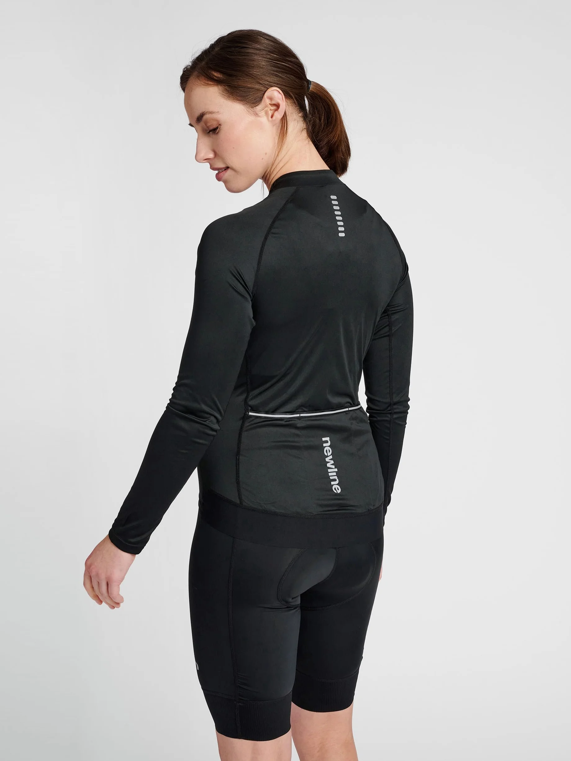 Women's Core Bike L/S koszulka damska czarna L