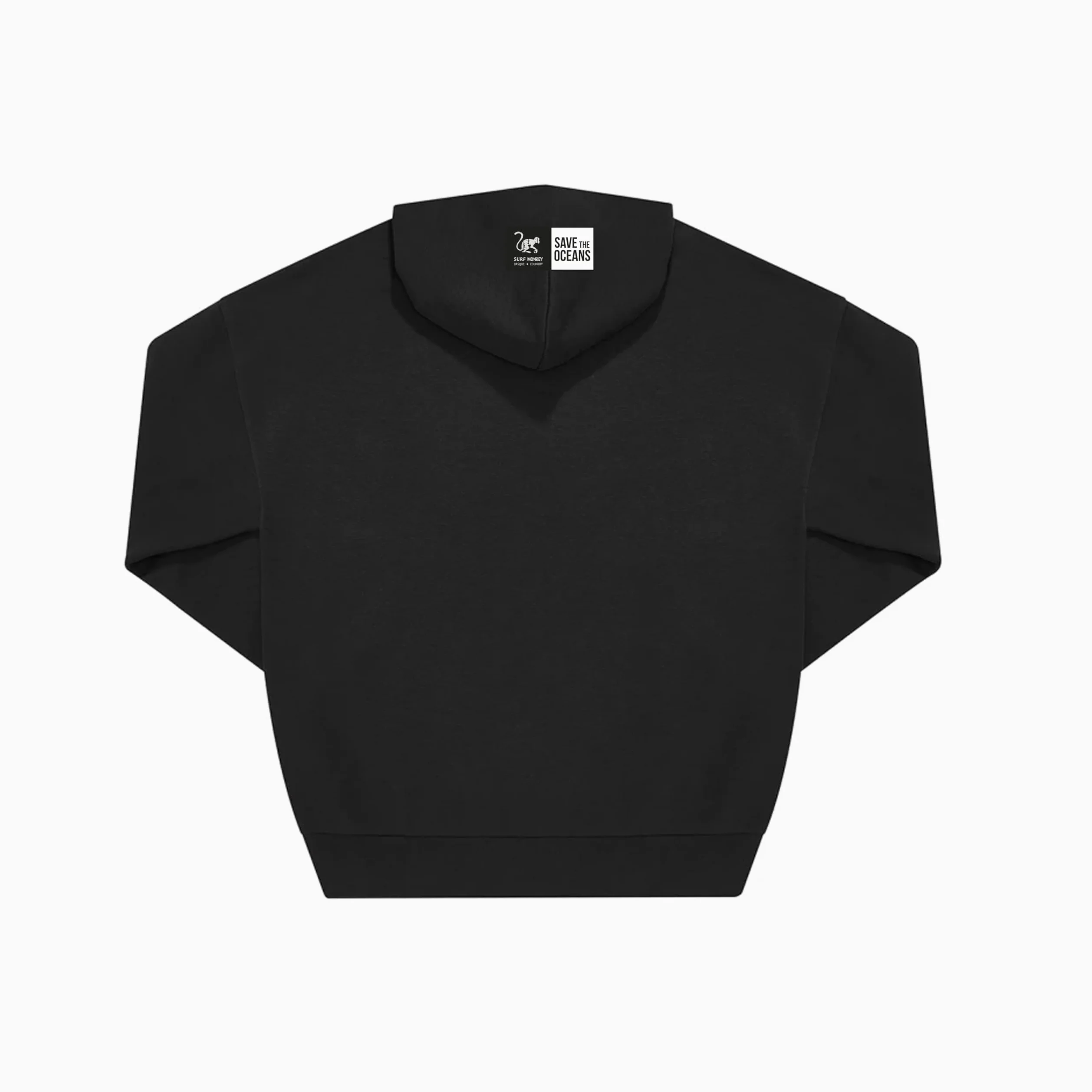 Surf Monkey Bluza z kapturem Oversize Bluza z kapturem dla mężczyzn/kobiet - bawełna organiczna