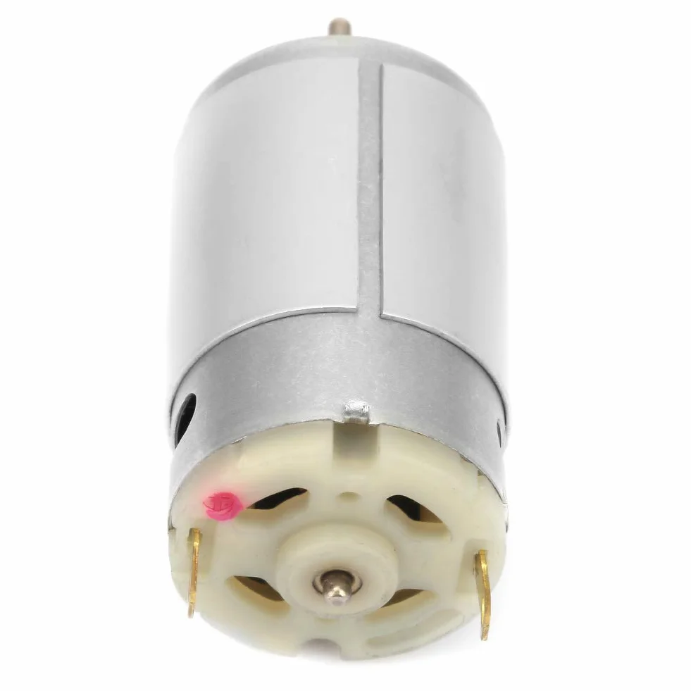 Silnik Mini DC, High Speed Circular D-Type As 395 silnik, silnik elektryczny 3-12 V długi wał mikro silnik do zabawek RC i robotyki