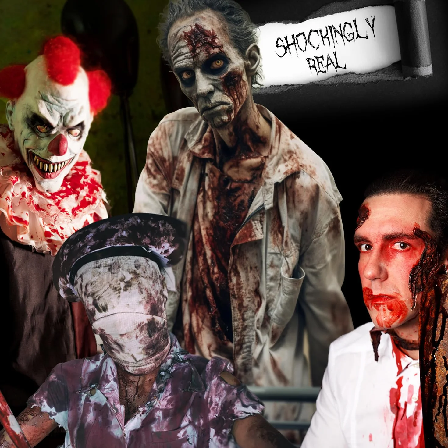 FESTICY Lateks biały płyn 30 ml do makijażu Halloween sztuczne blizny
