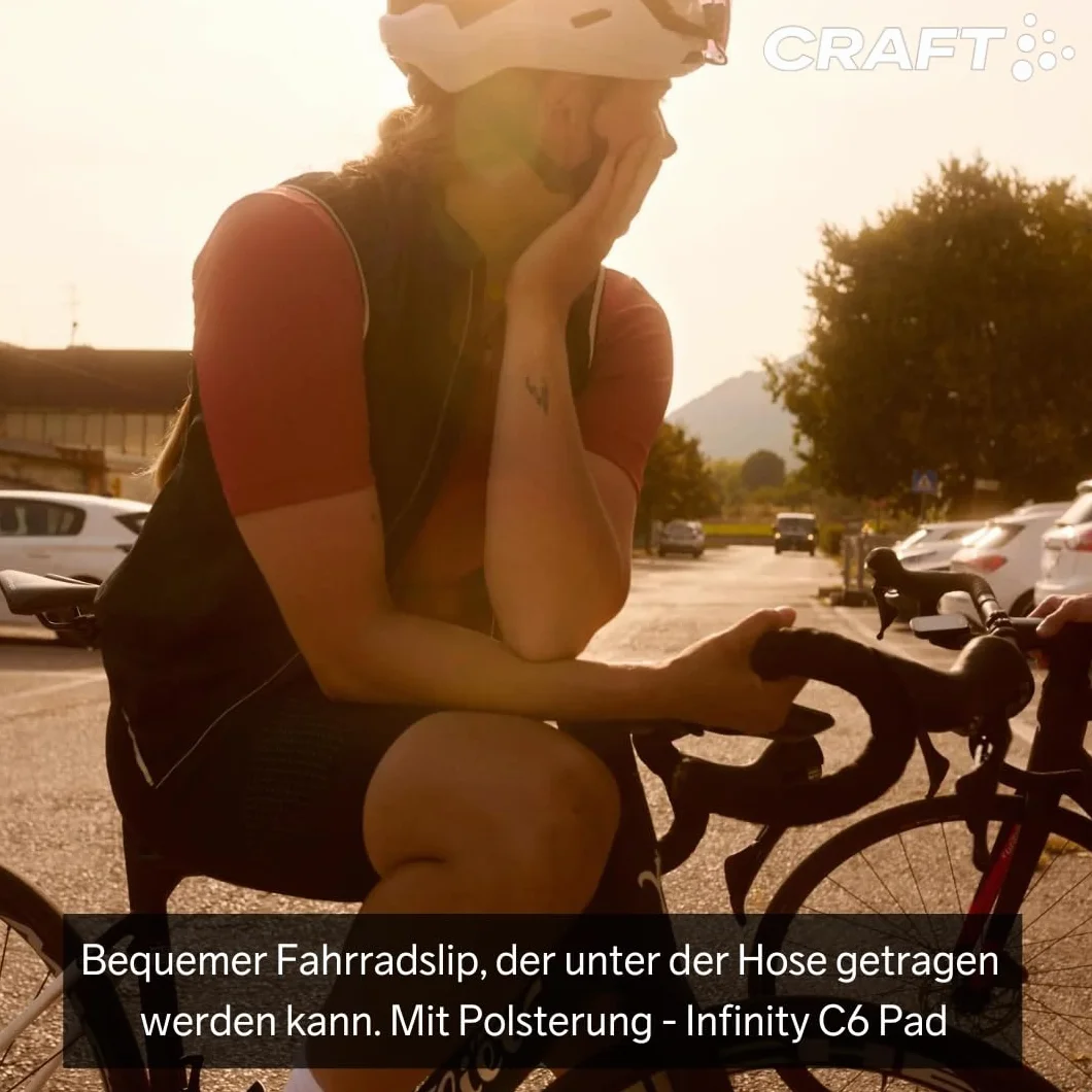 Craft base-layer-bielizna Kobiety Greatness Bike And Cycling With Chamois Pad Hipster Athletic Underwear