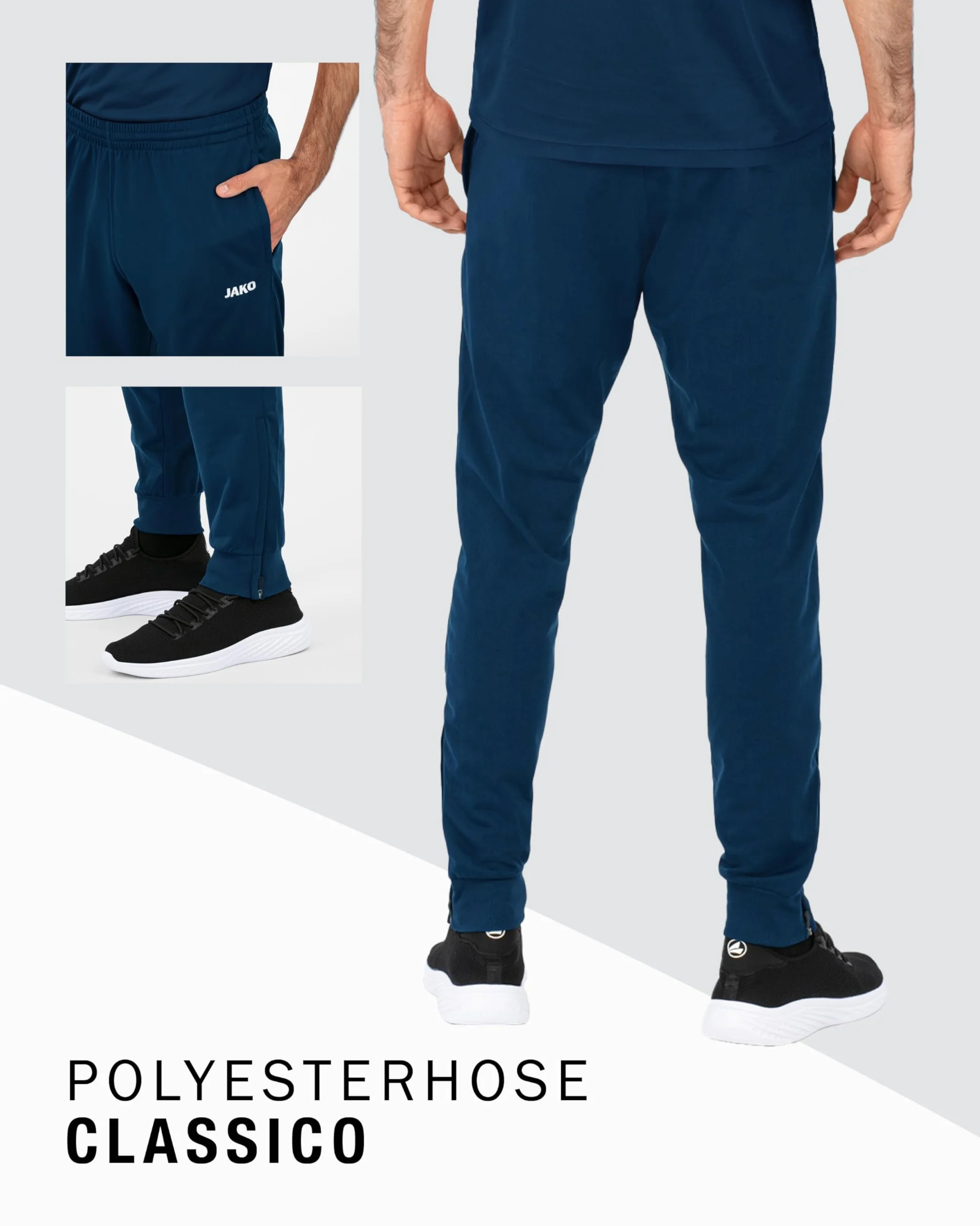 JAKO Polyesterhose Classico - spodnie poliestrowe Uniseks - dzieci