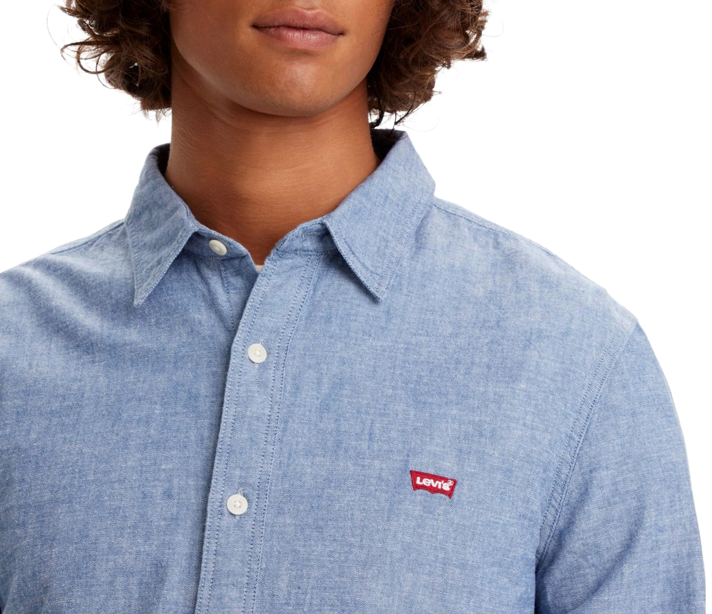 Levi's Shirt Mężczyźni Long-Sleeve Battery Housemark Slim (1 w zestawie)