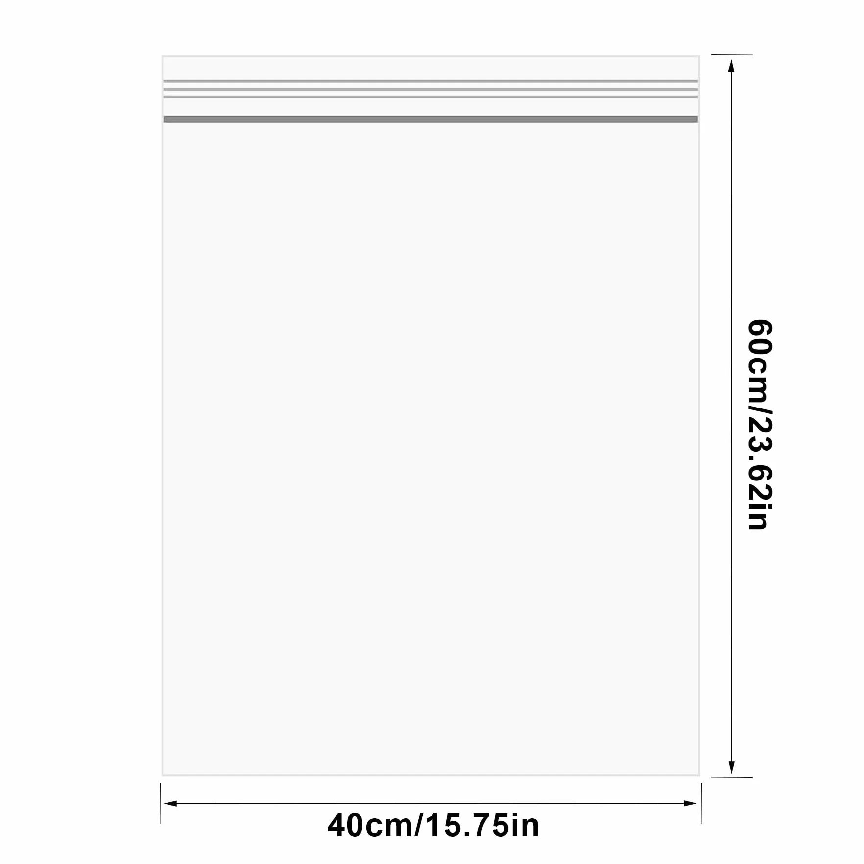 20 szt. zamykanych przezroczystych plastikowych toreb, duże torby z zamkiem błyskawicznym, 40 x 60 cm, szczelna torba do przechowywania, zagęszczone i trwałe, nakładane na kołdry, koce, przechowywanie