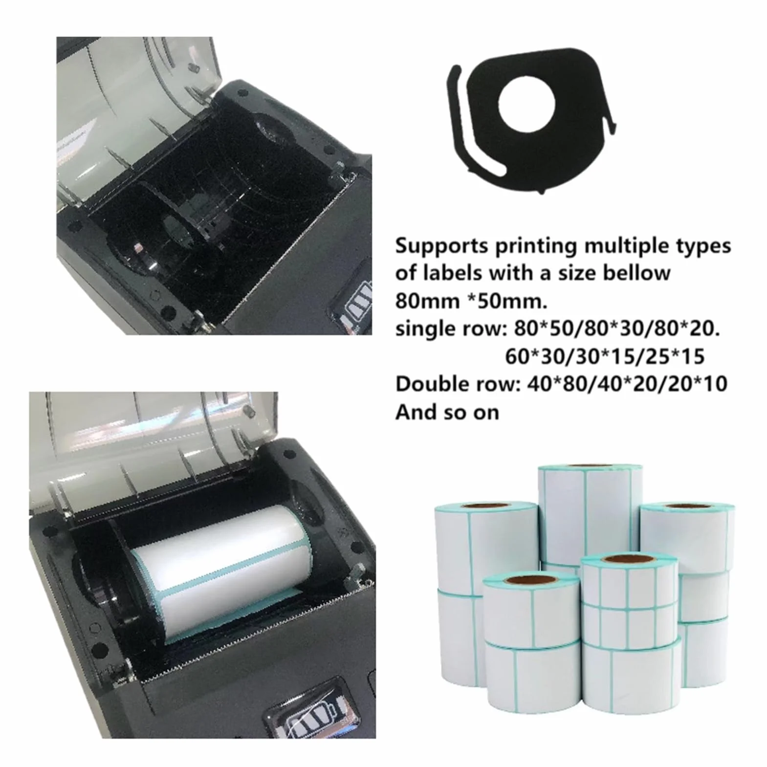 Termiczna Drukarka pokwitowań, Drukarki Paragonów 80 Mm, Termiczna Drukarka Pos z obsługą Automatycznego Obcinania Szuflada na gotówkę, USB Serial Ethernet Obsługa ESC/POS,