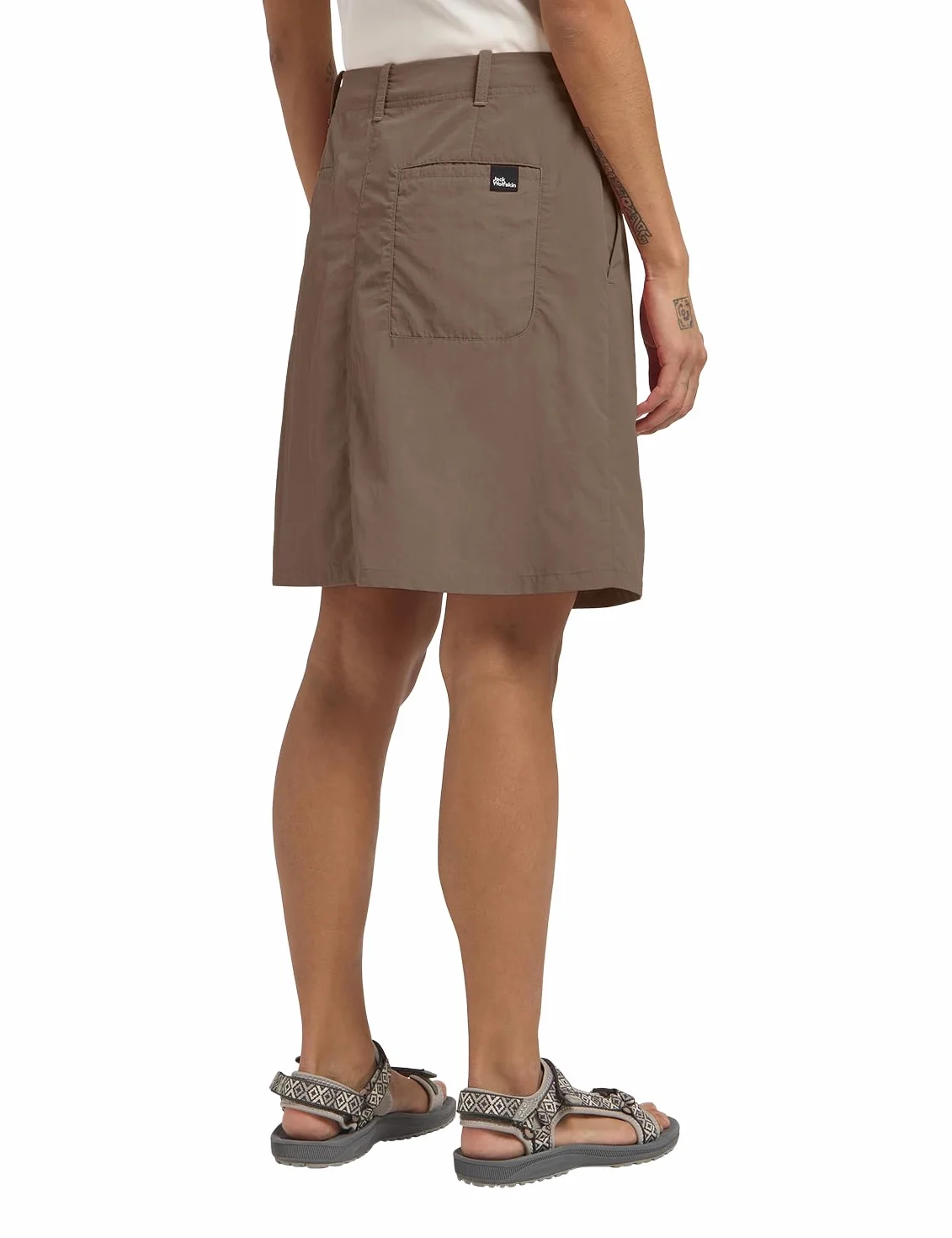 Jack Wolfskin Tihama W Skort damskie Zimna kawa 38