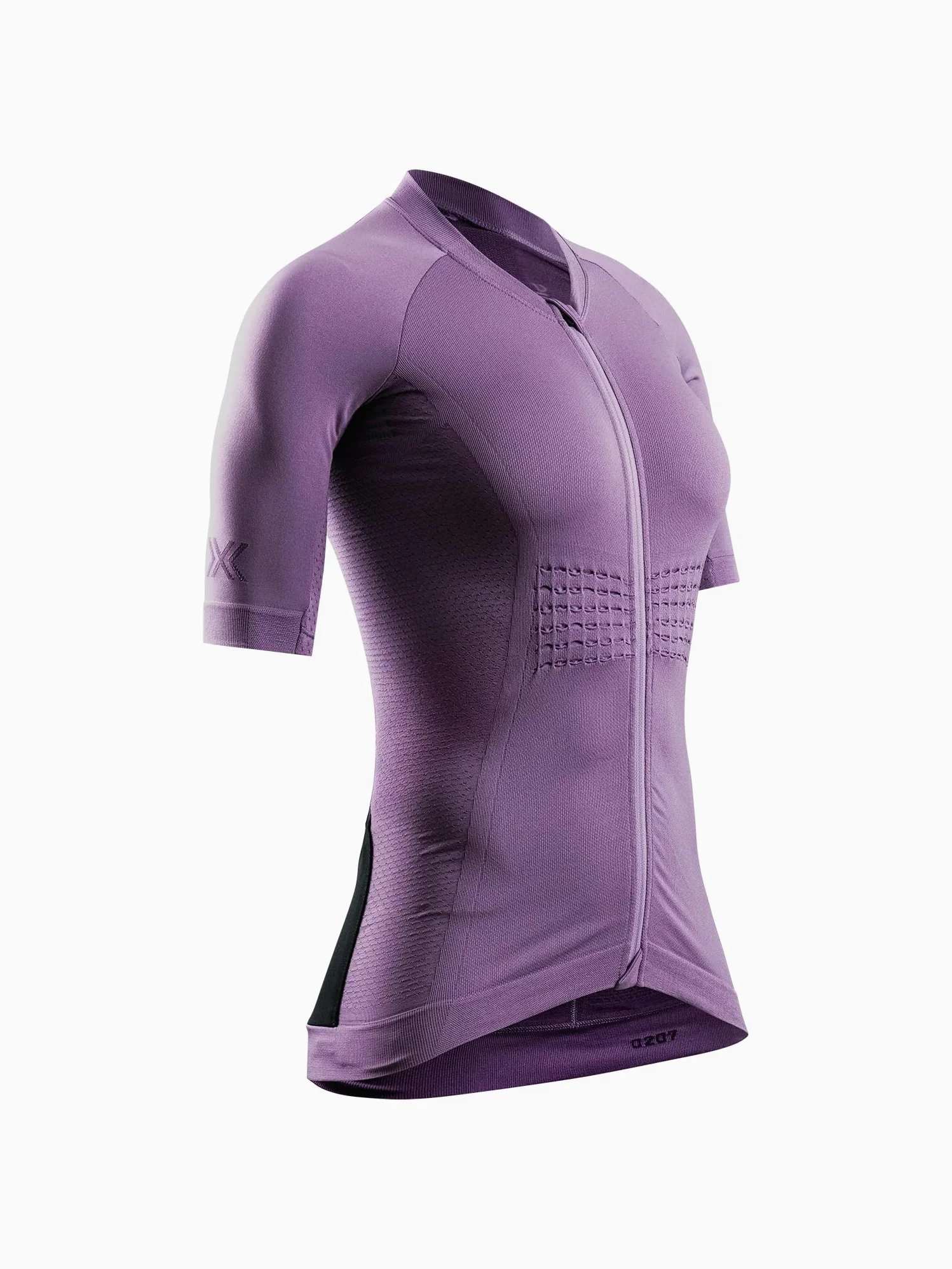 X-Bionic Xceed Ride Koszulka z krótkim rękawem dla kobiet - wysokowydajna koszulka kolarska z technologią HygroDiffuser i VectorSphere - oddychająca siateczka - Dusty Rose/Dark Dusty Rose, S