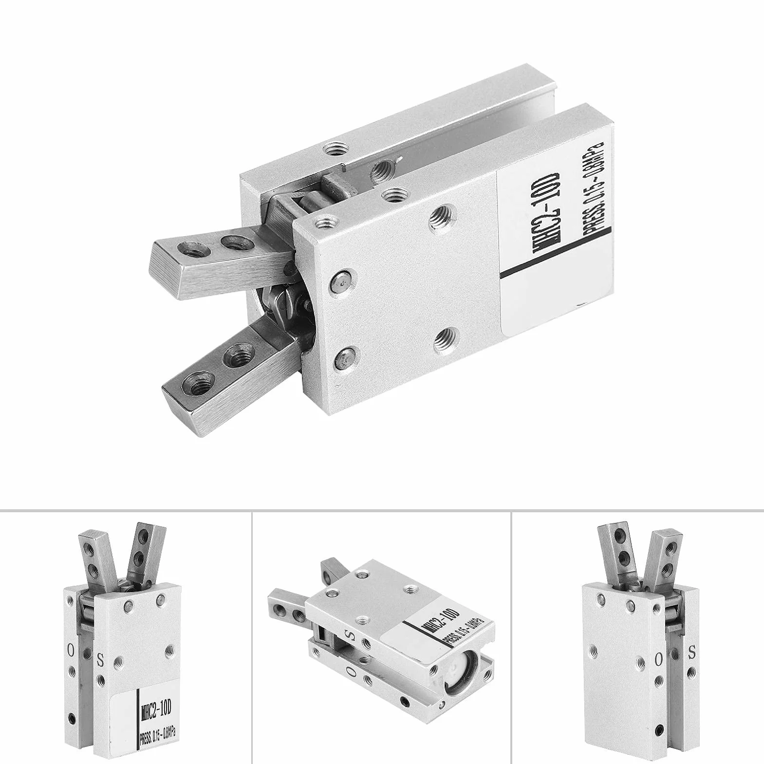 Cylinder chwytaka, MHC2-10D/16D równoległy styl uchwyt powietrza pneumatyczny palec cylinder (MHC2-10D)