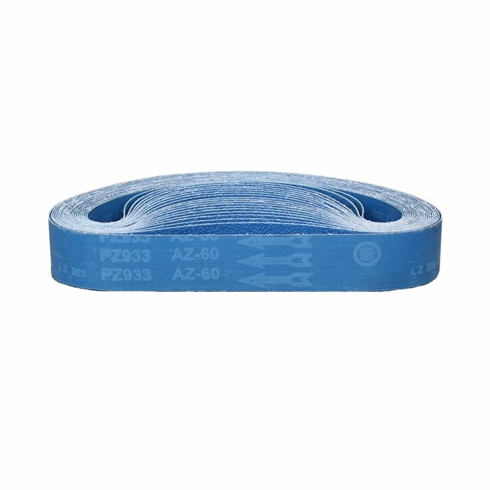 Taśmy szlifierskie, szlifierka palcowa, 10 szt. Taśmy szlifierskie 915x50 mm 36" x 2" Pasy ścierne z niebieskiego korundu cyrkonowego do szlifowania metalu do szlifierki kątowej 60#-240# (Kolor: 60#)