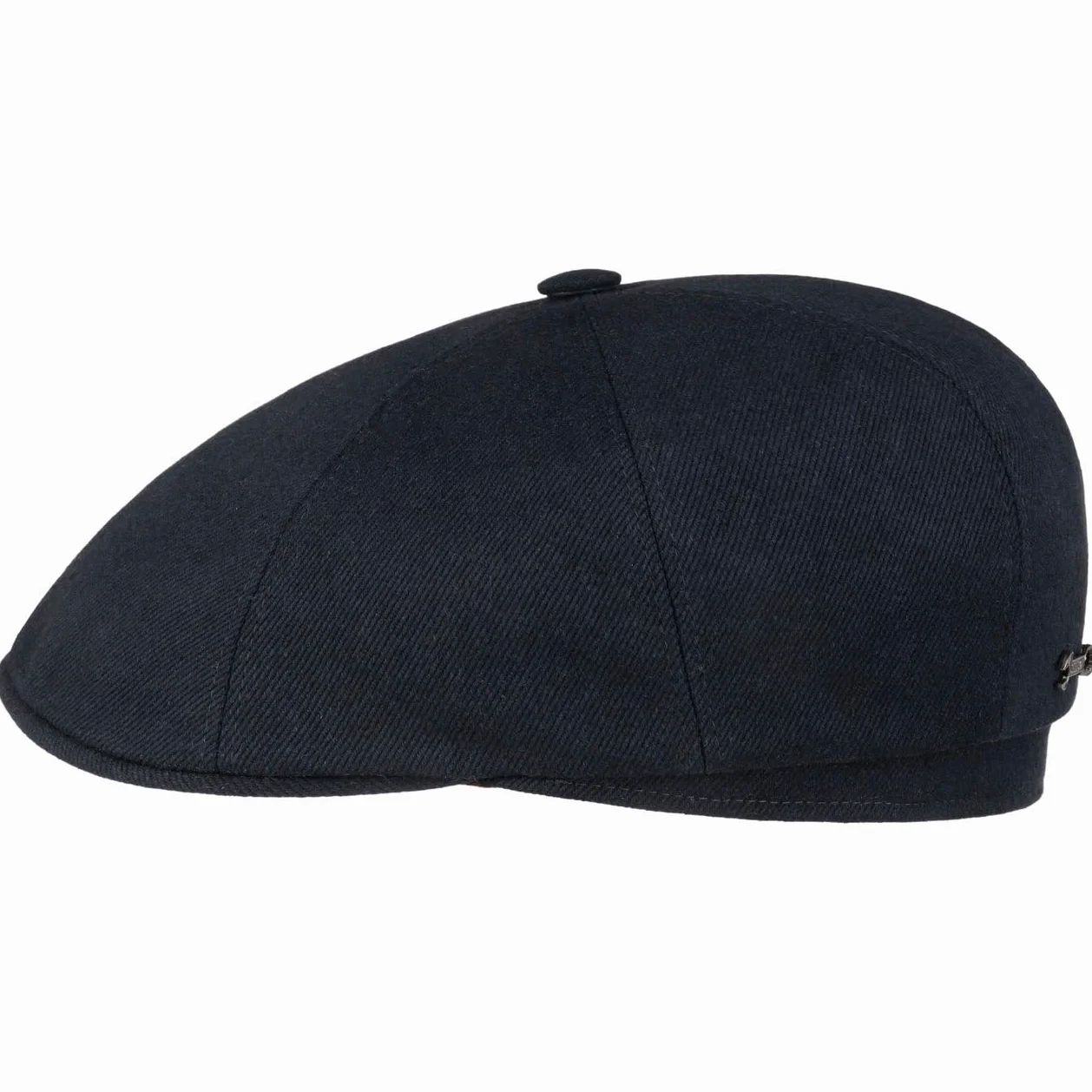 Stetson Hatteras Custer Denim płaska czapka z daszkiem czapka balonowa męska – Made in The EU z daszkiem na jesień, zimę, jesień i zimę