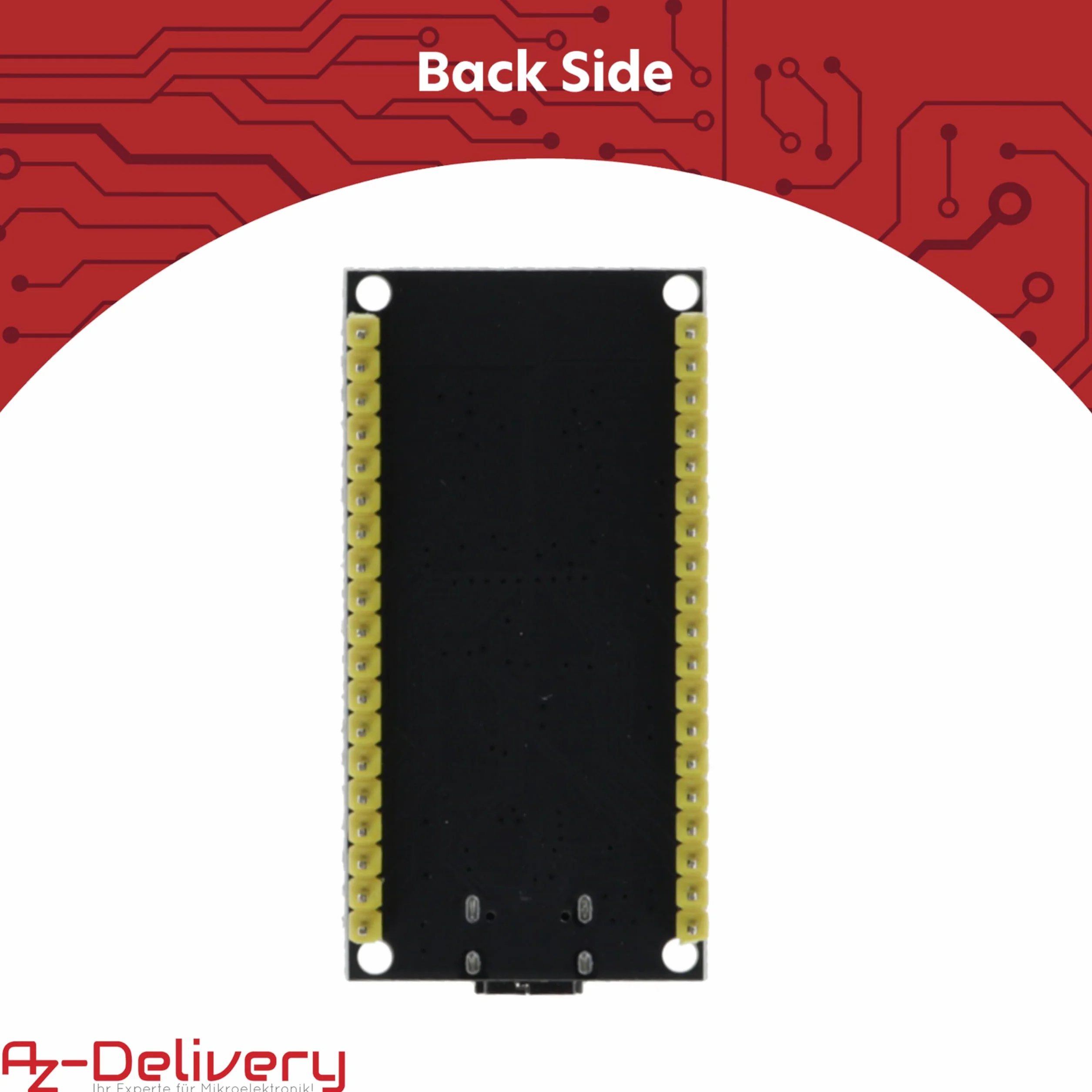 AZDelivery 1 x ESP32 NodeMCU Zestaw C Dev WLAN Moduł z CP2102 i portem USB-C | ESP32 WROOM 32 | Kompatybilny z Arduino i e-book w zestawie