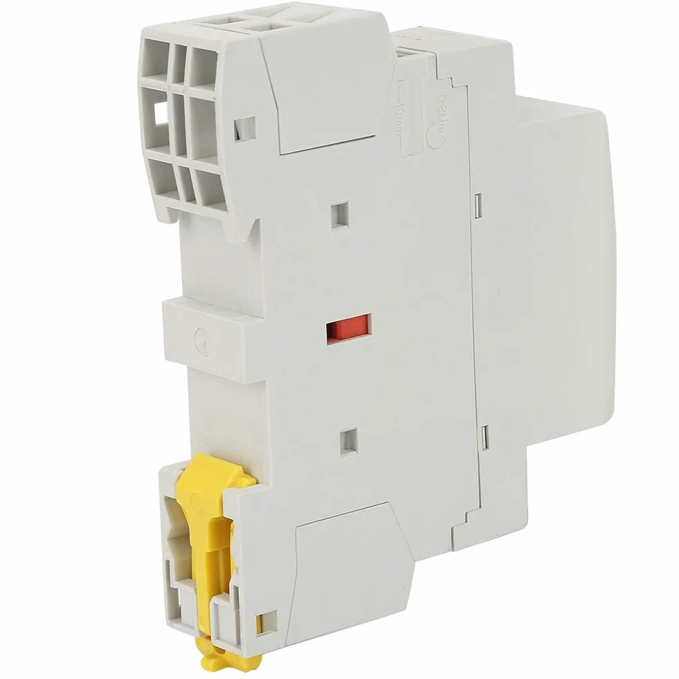 Stycznik AC 2P 25A 220V / 230V, 2NO Stycznik na szynę Din AC 50 / 60HZ 25A 220V / 230V 2P Stycznik AC do użytku domowego