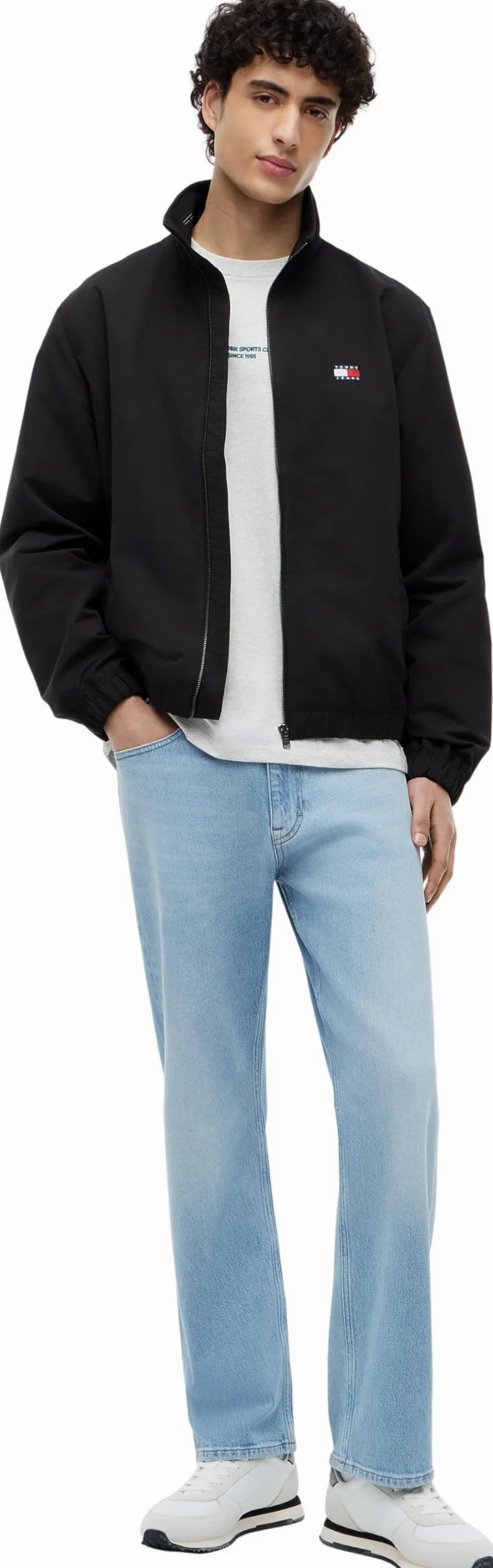 Tommy Jeans Kurtka męska TJM ESSENTIAL EXT DM0DM22720 Inne kurtki, CZARNA (Czarna), S, czarny (czarny), S