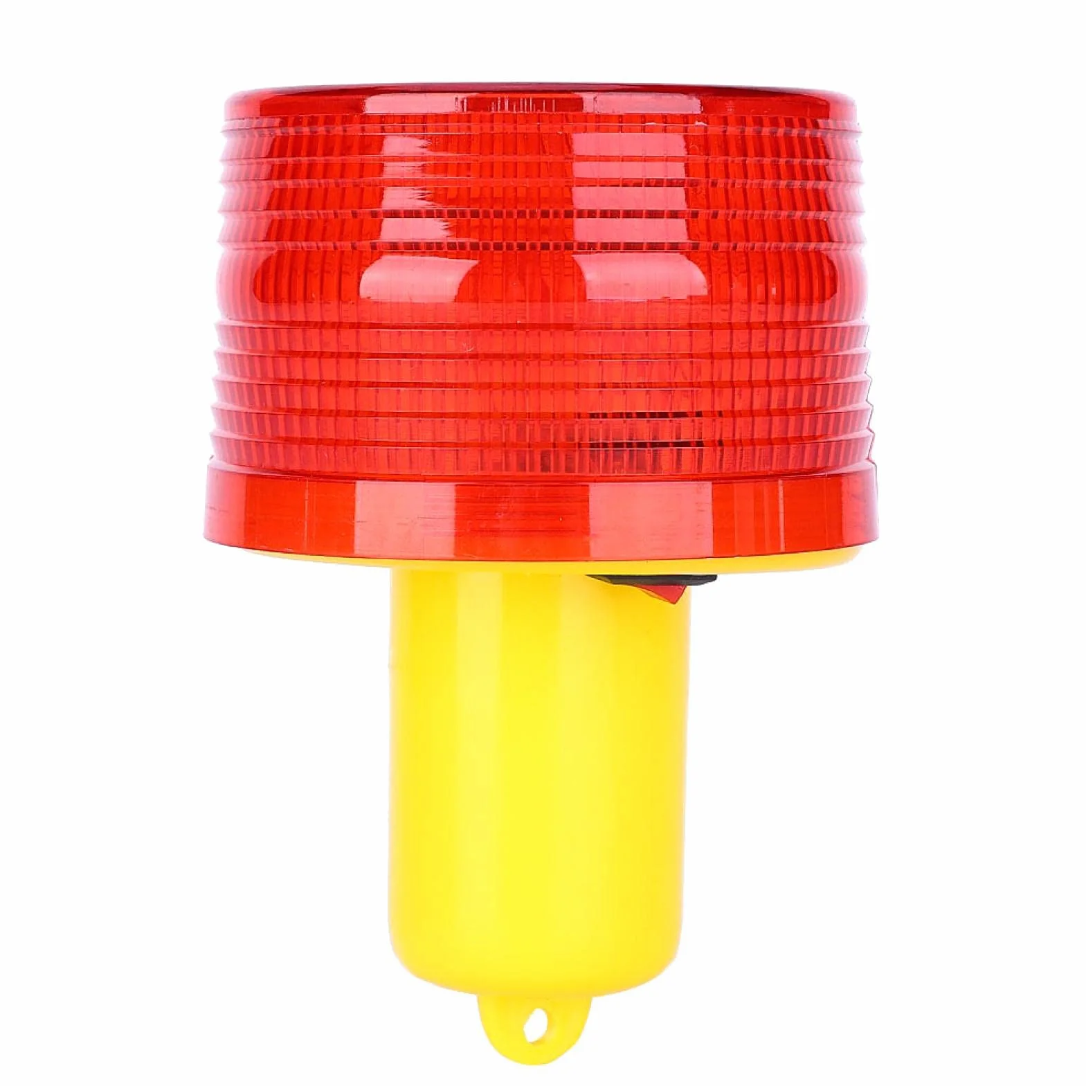 Solarna lampa ostrzegawcza LED, 1 szt. 300A plastikowa super jasna słoneczna dioda stroboskopowa ostrzegawcza lampa błyskowa lampa alarmowa do tralek drogowych łódź drogowa czerwone światło