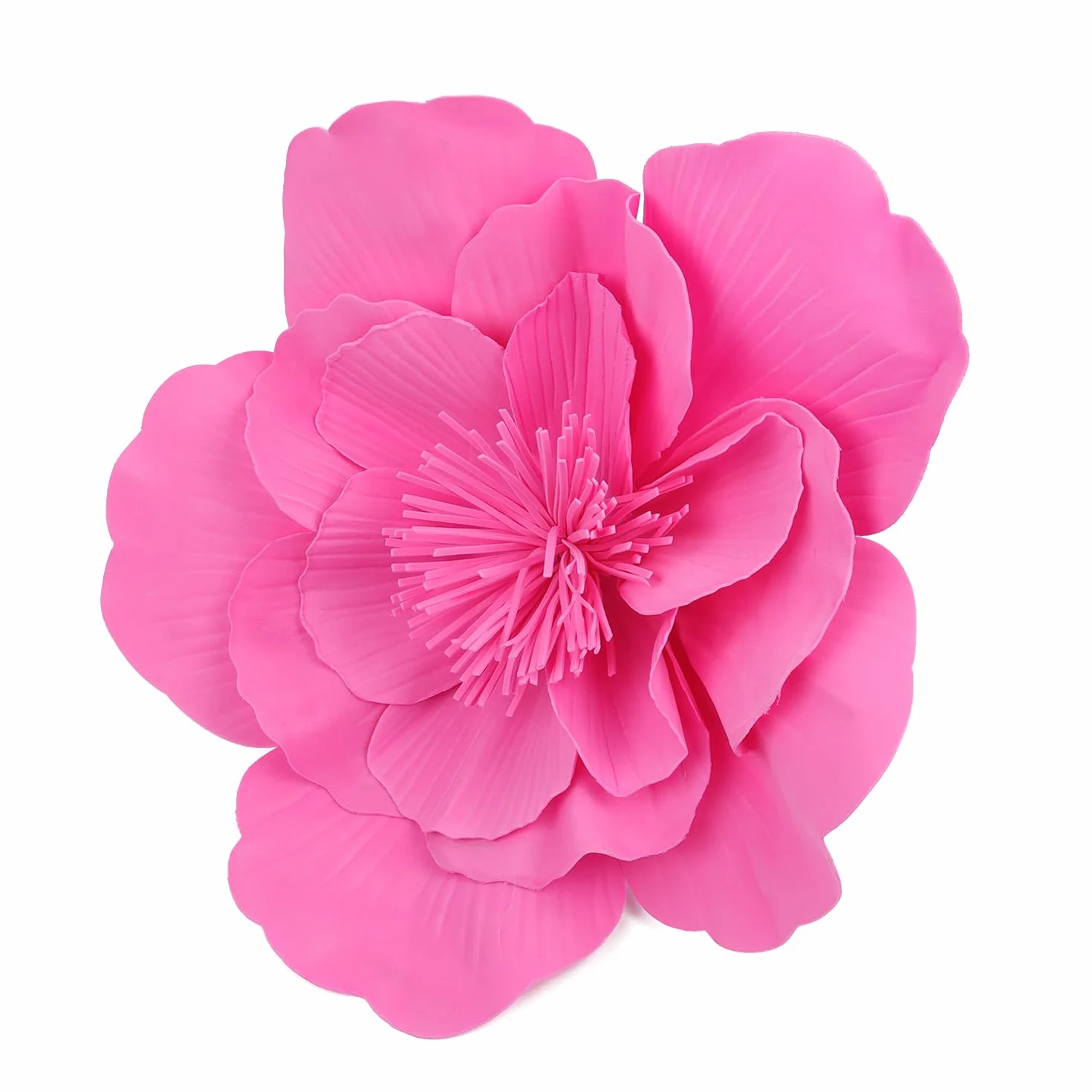 Large Flower Hats for Women, Large Flower Headbands, Fascynator Big Flower Hats, Fascynator z dużymi kwiatami dla kobiet, duże kwiatowe opaski do włosów (różowo-czerwone)