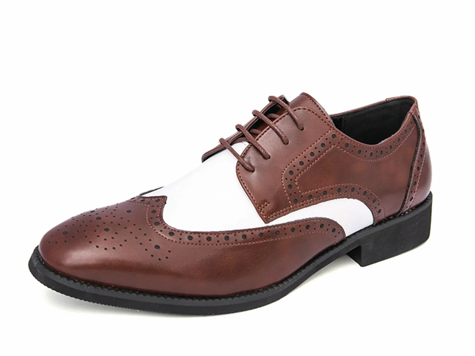 Męskie buty Oxford sznurowane