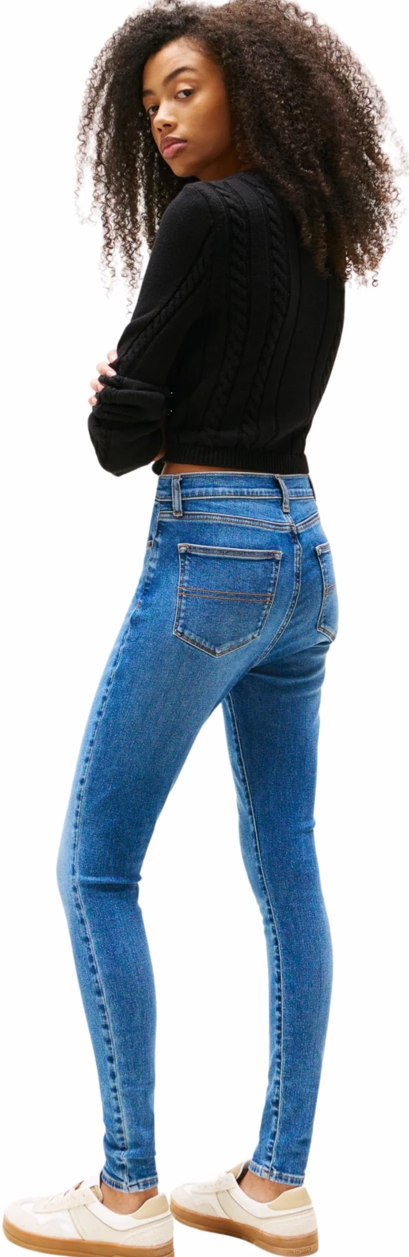 Tommy Jeans Sylvia Hgh Skn Bi0234 Dw0dw20655 - Wąskie Kobiety