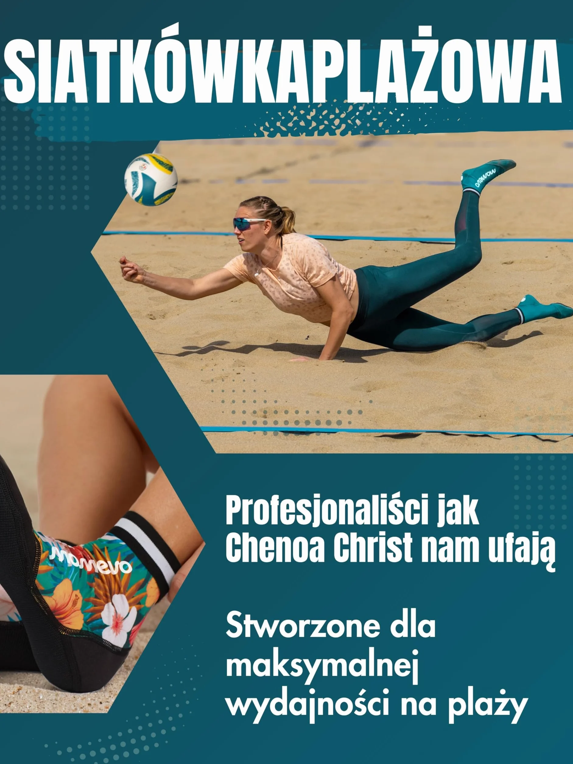 Beach Volleyball Apparel Skarpety do siatkówki plażowej, ochronne skarpety plażowe, skarpety dla mężczyzn i