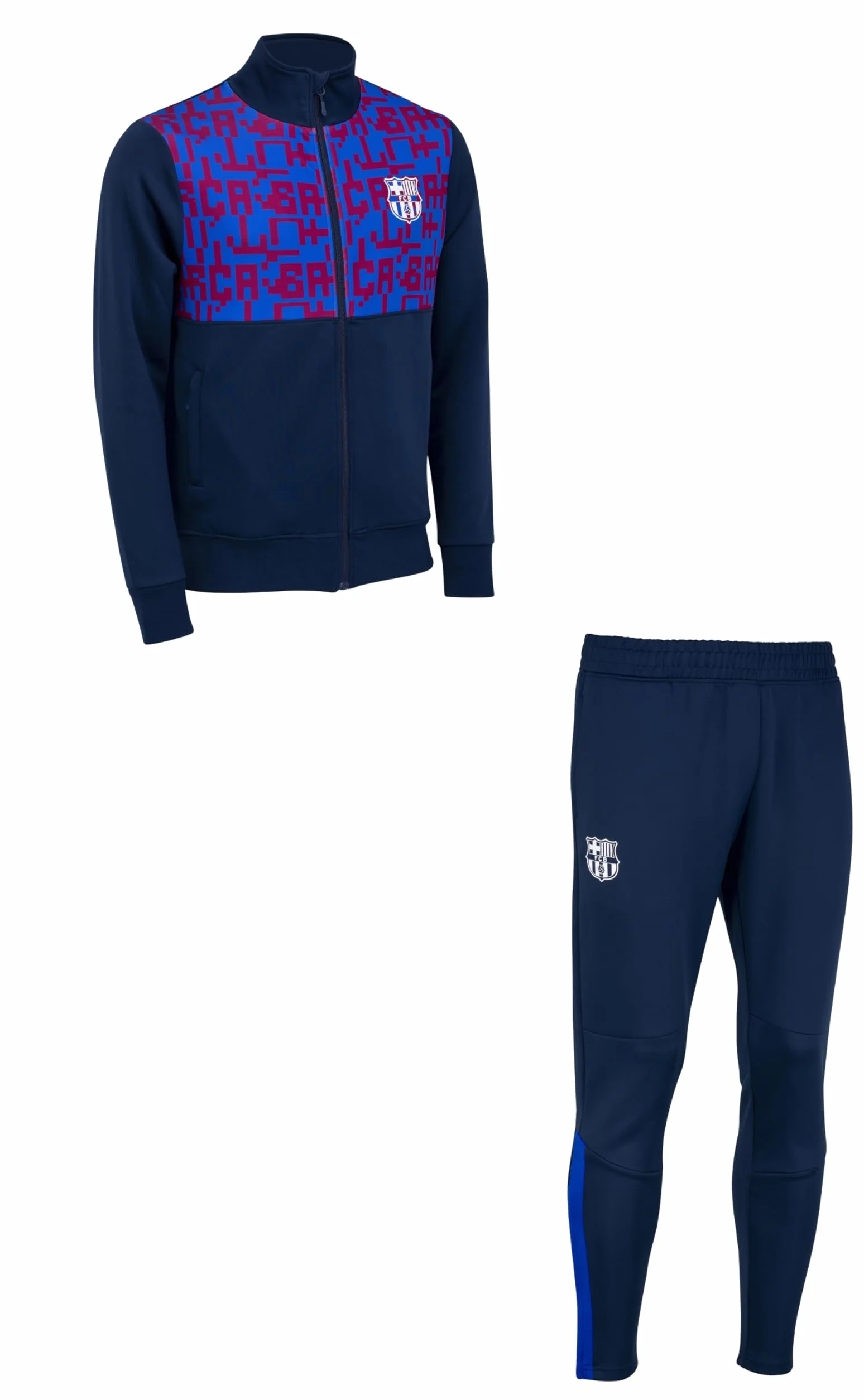 Barça Fc Barcelona dres treningowy, oficjalna kolekcja FC Barcelona, piłka nożna