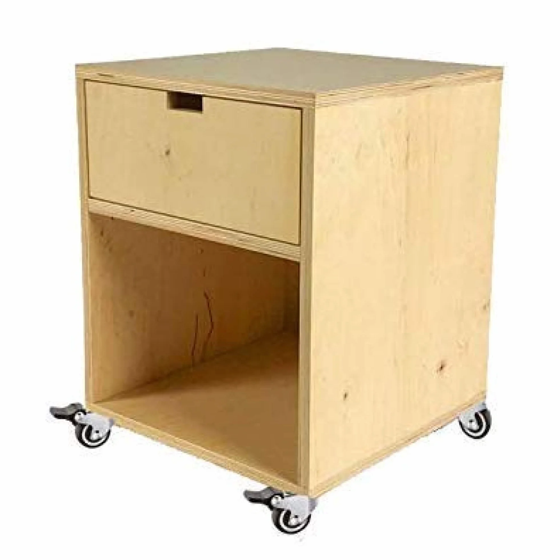 GBL kółka skrętne do dużych obciążeń z 4 hamulcami i śrubami, 50 mm, M10 x 25 mm, do 200 kg, 4 sztuki, bez śladów na podłożu, bezgłośne kółka skrętne, do mebli, gumowane kółka do wózków, srebrne kółka