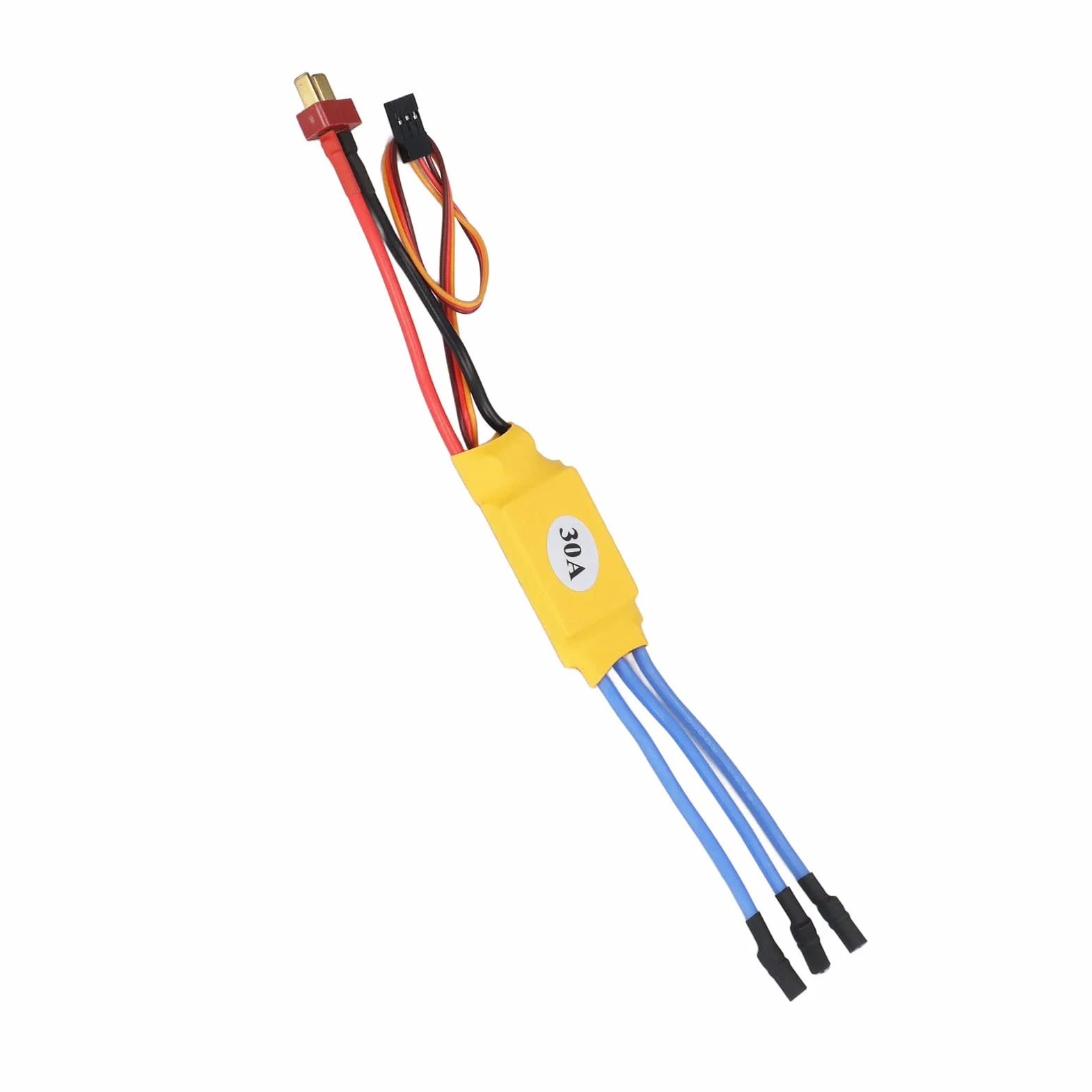 Silnik Bezszczotkowy Elektryczny Regulator Prędkości 30A Wysokie Obroty Automatyczna Adaptacja Przepustnicy Stabilny Silnik Bezszczotkowy ESC dla Elektrowni