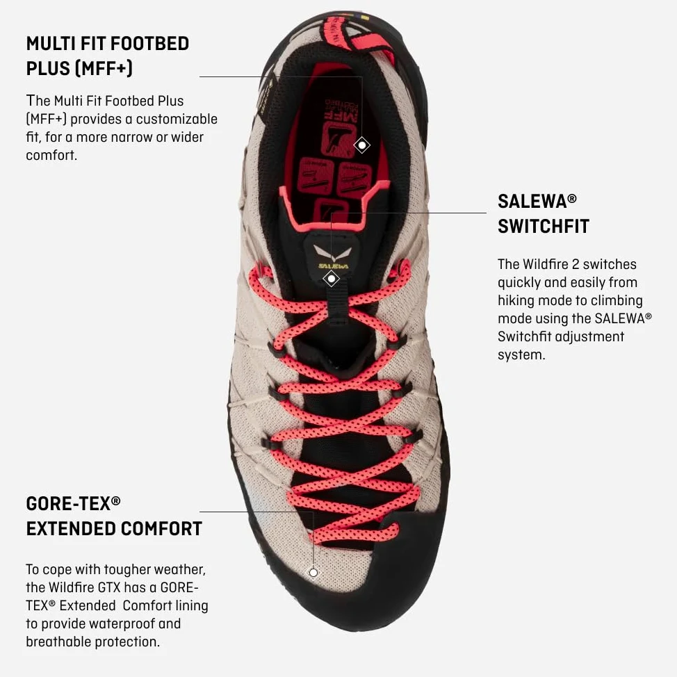 Salewa Kobiety Wildfire 2 Gore-tex WomenButy o niskim kroju