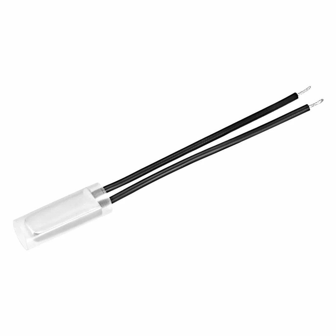 sourcing map 2 szt. KSD9700 termostat 65℃ normalnie zamknięty przełącznik temperatury przełącznik termiczny N.C 5A regulator temperatury z metalu bimetalu