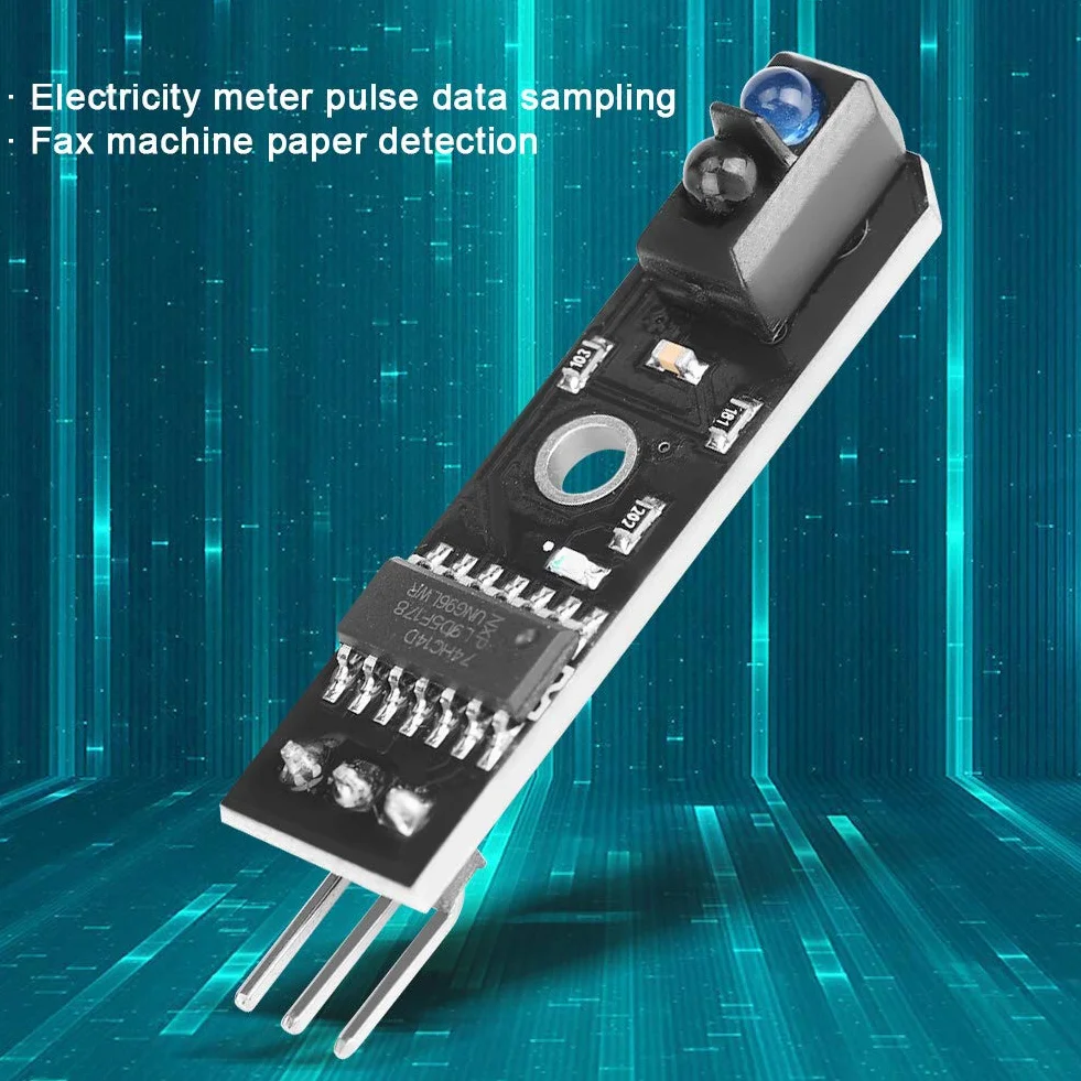 3Pcs 1 Channel Infrared Reflection, Ir Reflectance Sensor Tracking Sensor Module Tcrt5000 Tracking Sensor Module Smart Car Black/White Line Detection