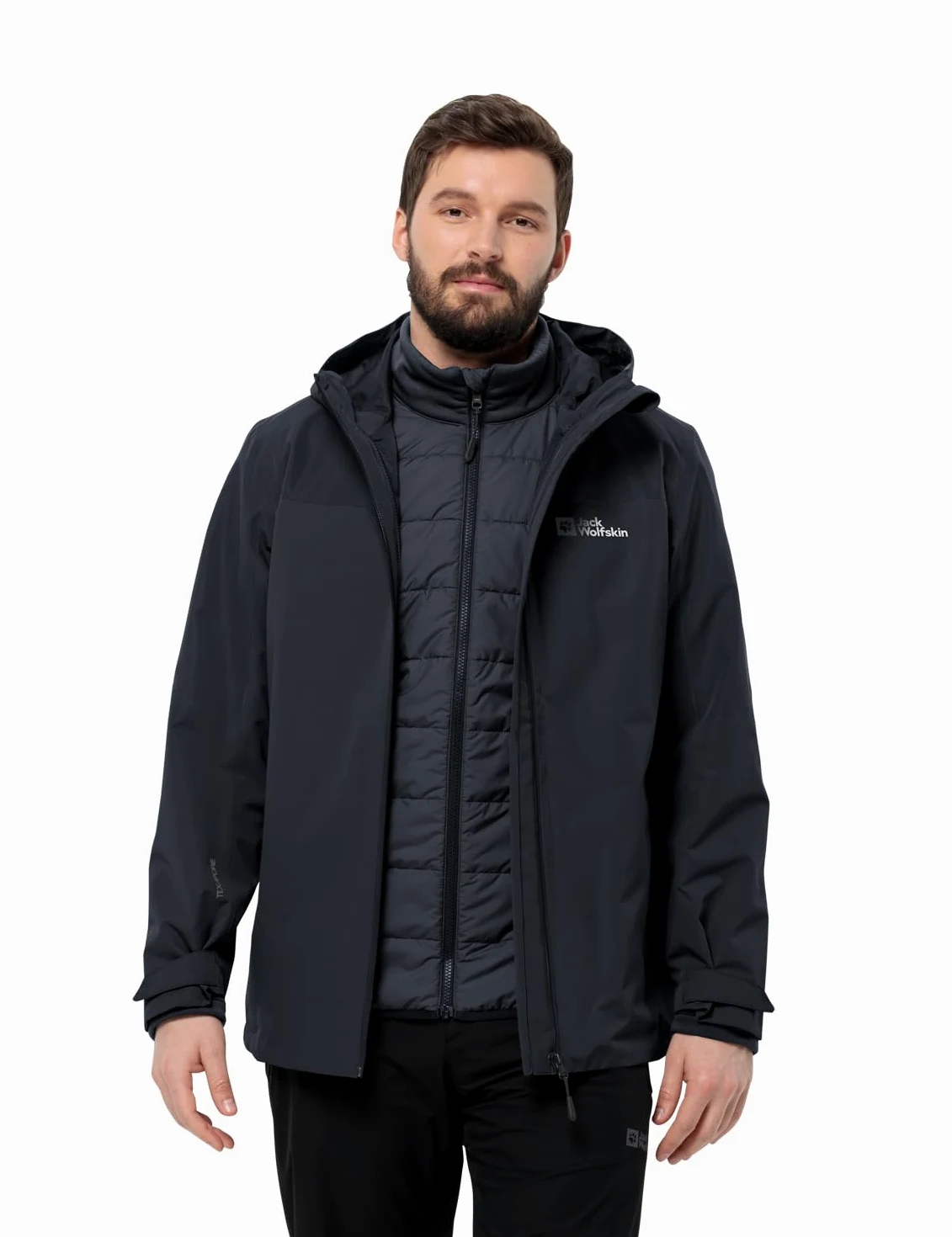 Jack Wolfskin Kurtka Mężczyźni Glaabach 3 W 1 Jkt M