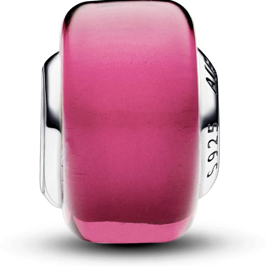 Pandora Moments Charms ze srebra próby 925 ze szkłem Murano