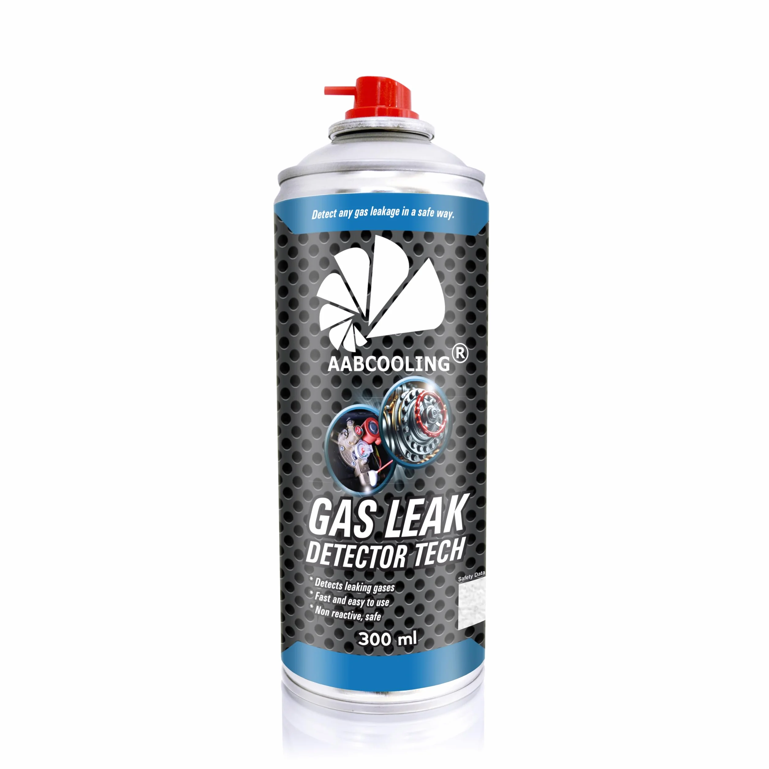 AABCOOLING Gas Leak Detector 300ml - Tester Szczelności Układów Sprężonego Powietrza, Instalacja Pneumatyczna do Malowania, Wykrywacz Nieszczelności w Wężach do Kompresora, Złączkach, Pistoletach