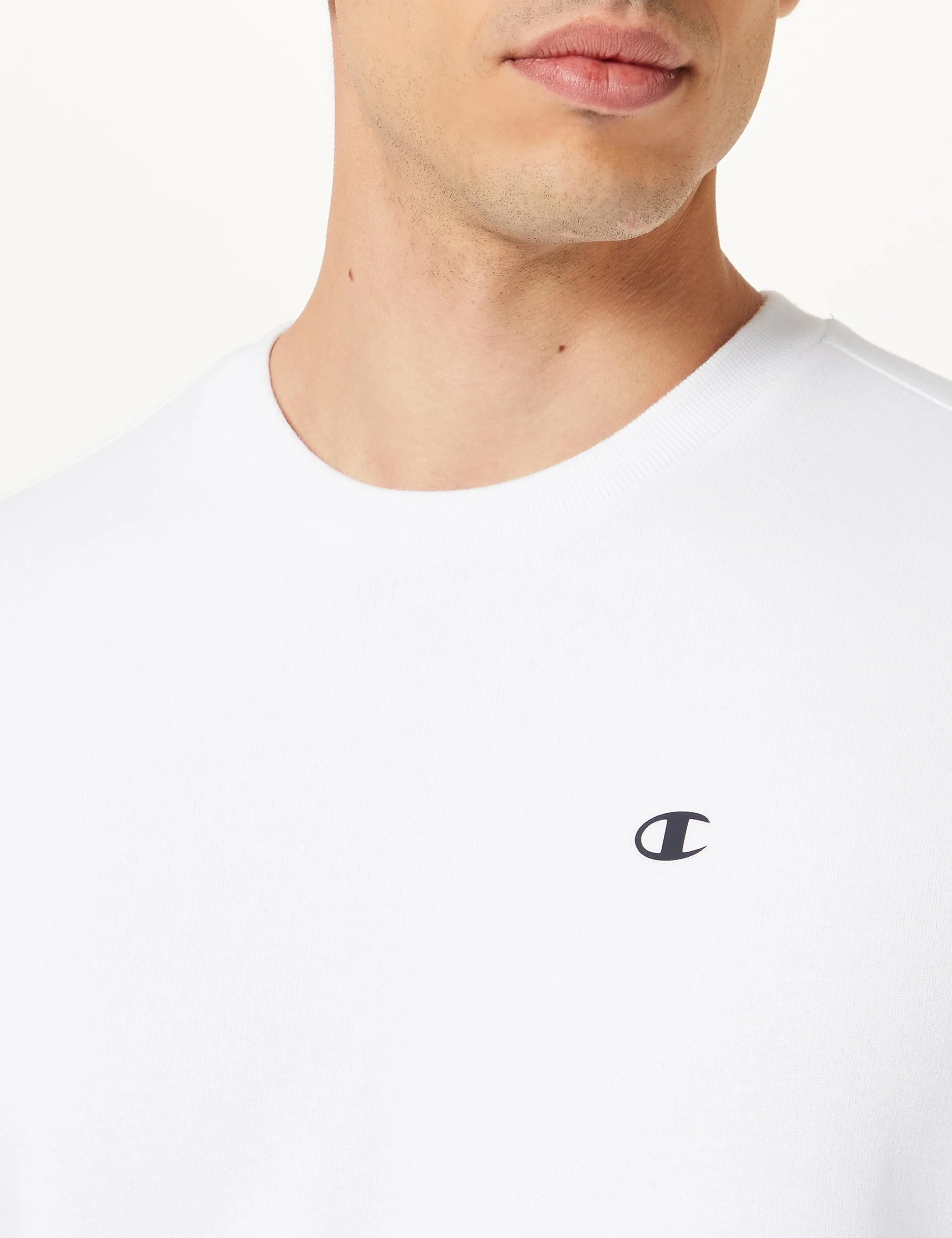 Champion Legacy Basics-Powerblend bluza polarowa męska, biała, M
