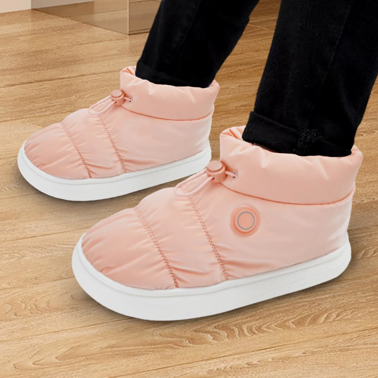 Ogrzewane buty, rozgrzewające buty | zimowe buty śniegowe | Ogrzewające antypoślizgowe męskie buty szybkogrzewcze męskie buty elektryczne ocieplacze do stóp