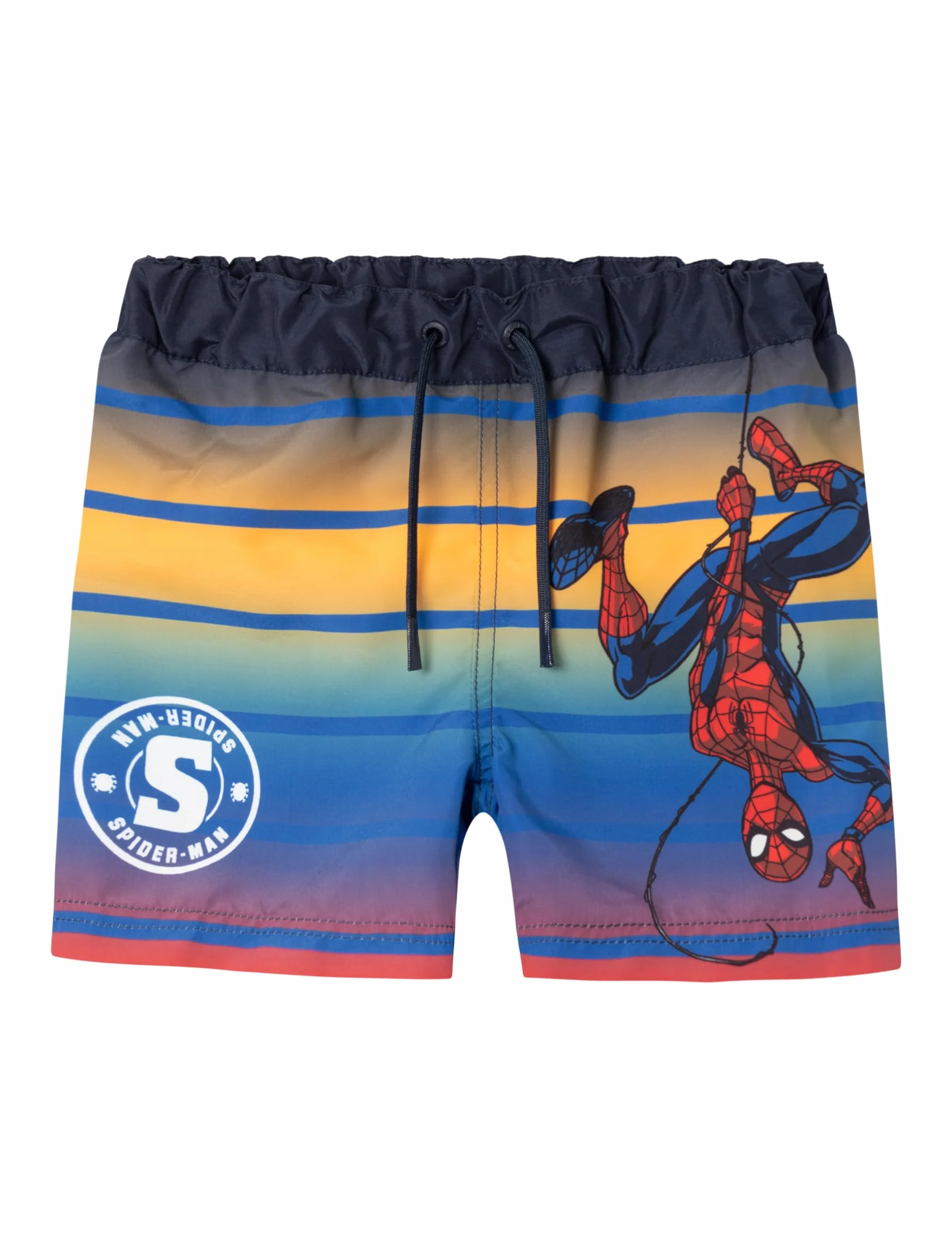 NAME IT Szorty kąpielowe Chłopcy Nmmmelvin Spiderman Długie Spodenki Kąpielowe Mar