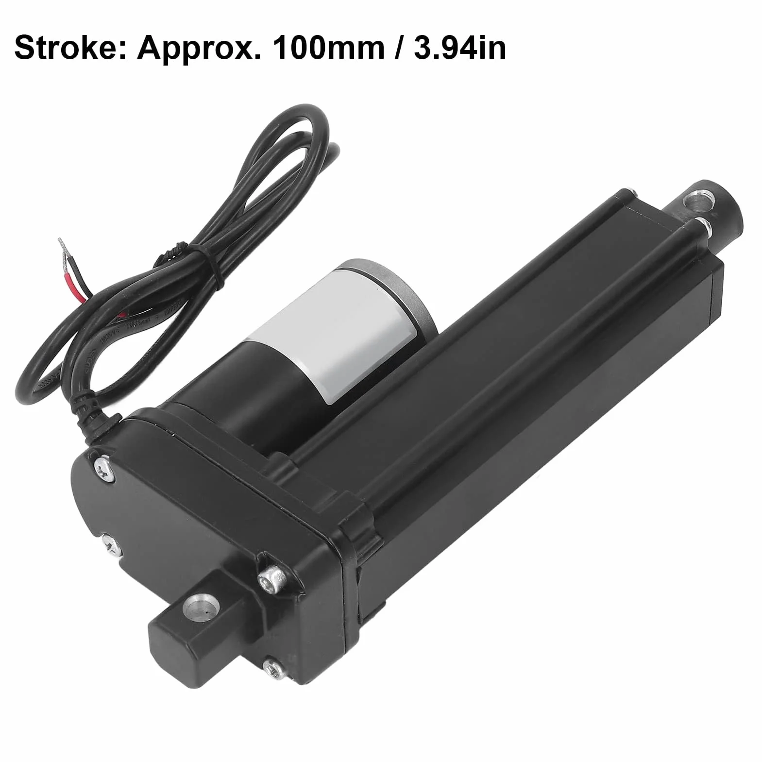 Siłownik Elektryczny Automatycznie Siłownik Liniowy 24V 3500N 100mm Skok Silnika Siłownika Liniowego do Rolnictwa na Zewnątrz Automatyka Domowa