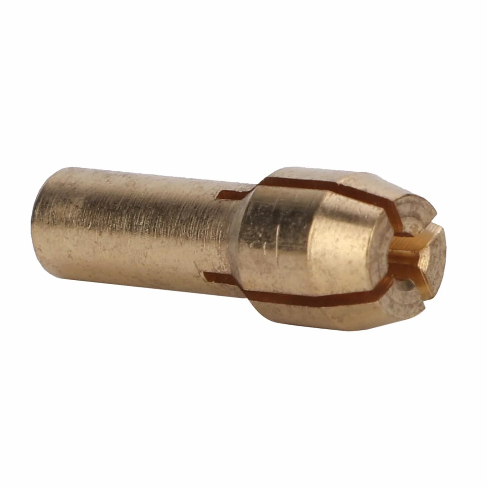 Generic Wysokiej Jakości Zestaw Tulei Zaciskowych wierteł z Mosiądzu Precyzyjny Zacisk do Narzędzia Obrotowego 10 szt. 0,5-3,2 Mm dla Rzemieślników (Średnica ogona 4,3 mm)